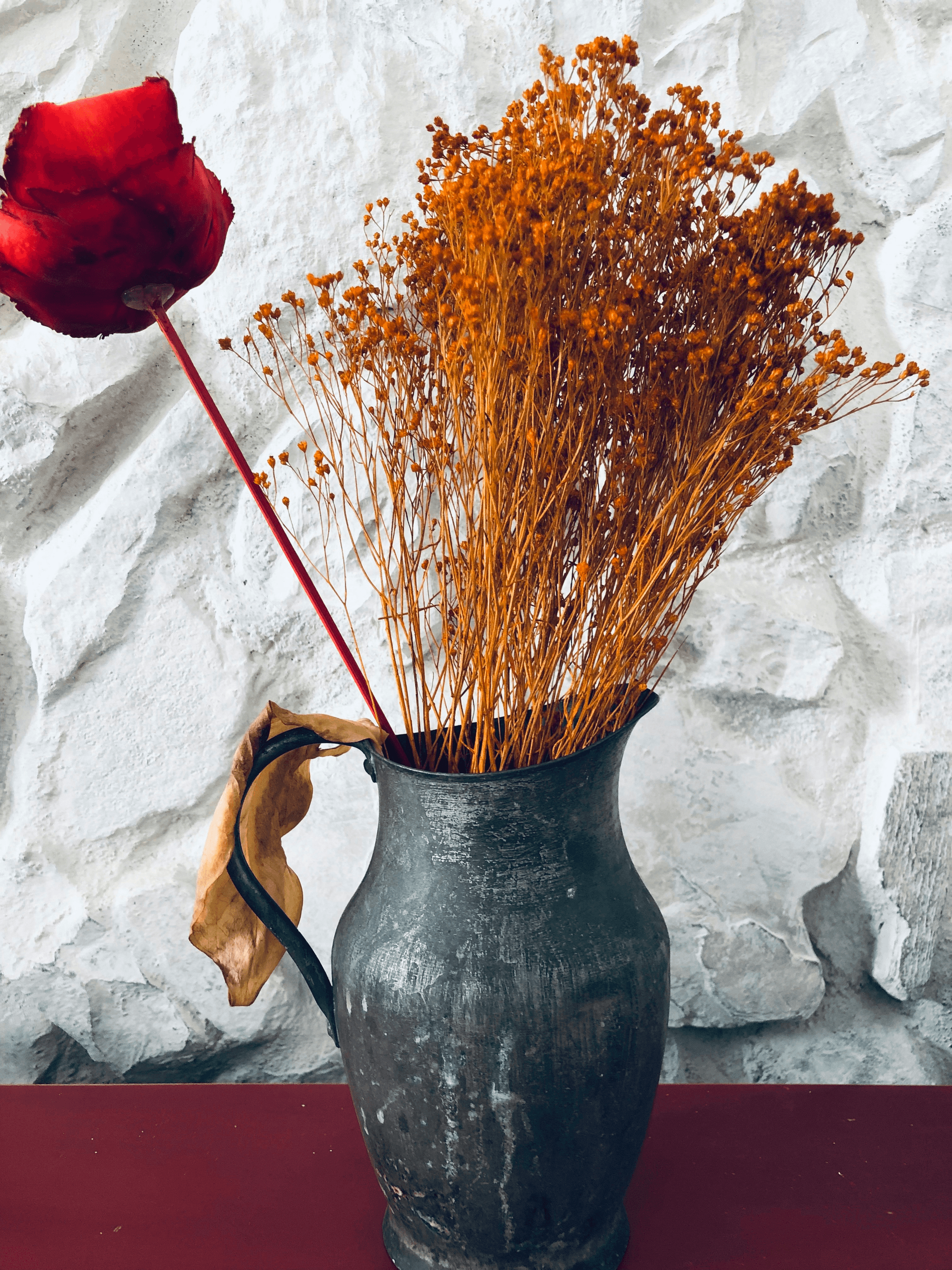 Large Dried Flower Arrangements for Home Decor