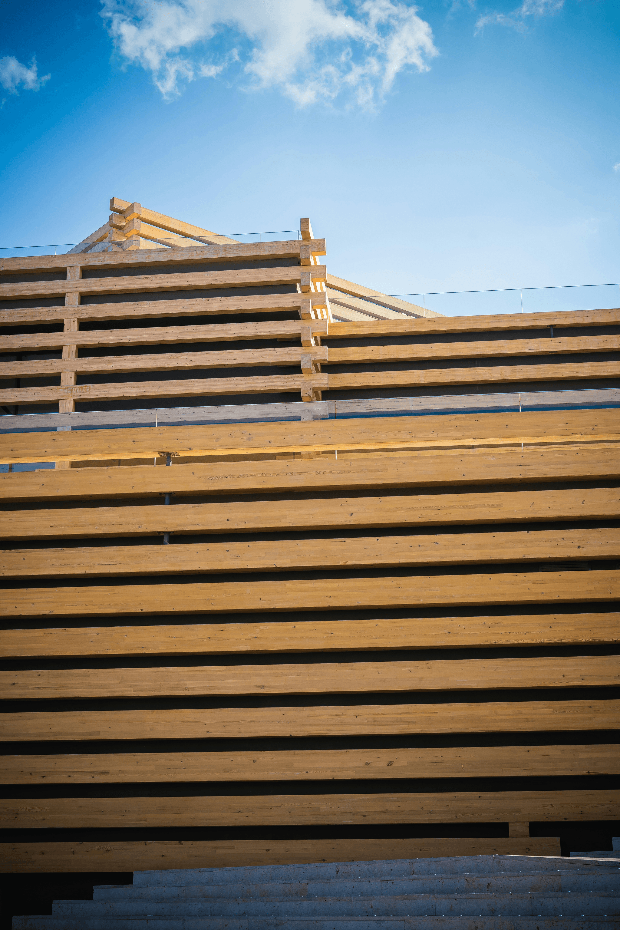 Beautiful view showcasing durable composit timbers in an outdoor setting.