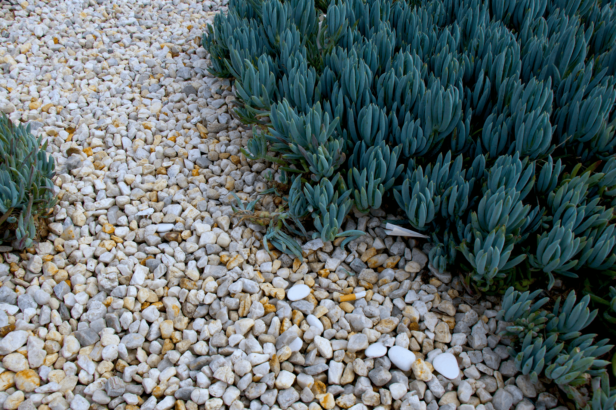 Garden Decking Alternatives using Gravel with Railway Sleepers
