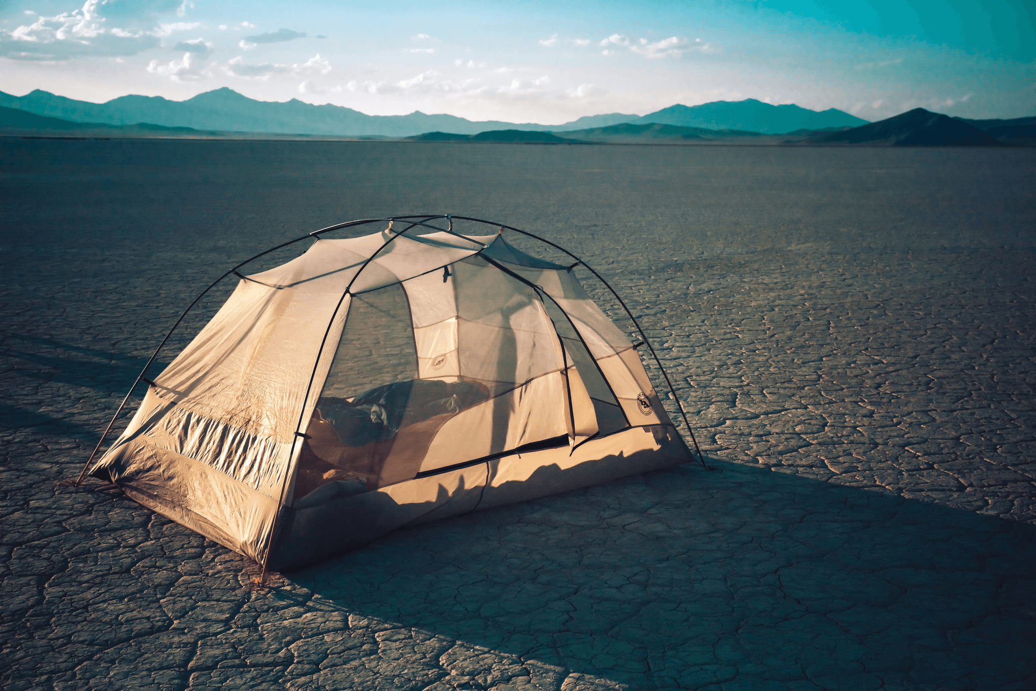 Tent with Air Conditioner