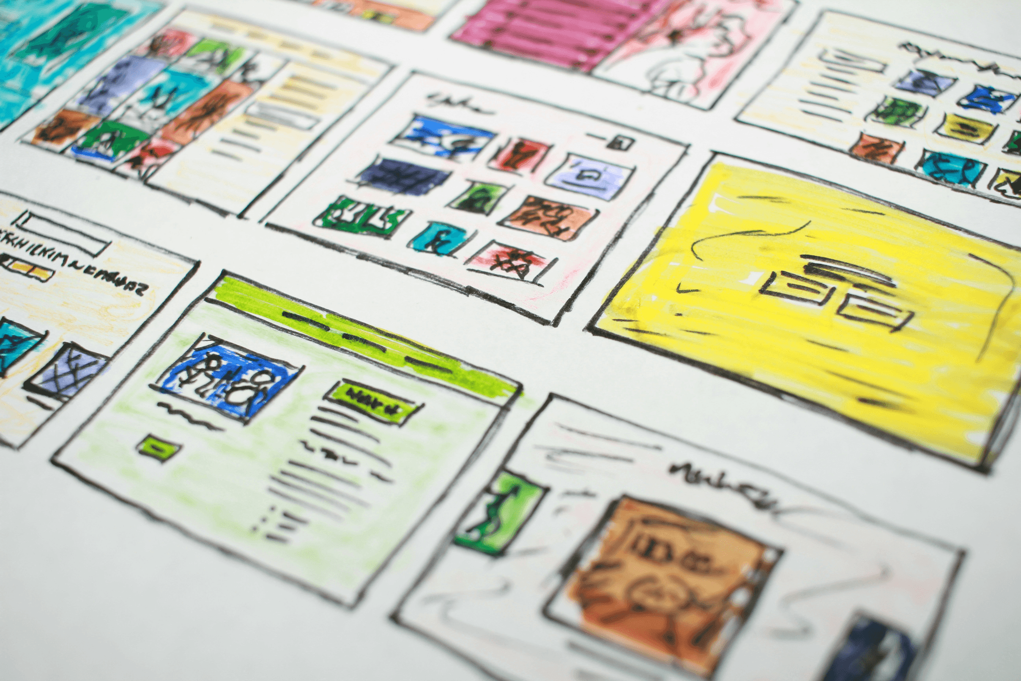 examples of sites made with an ai website builder