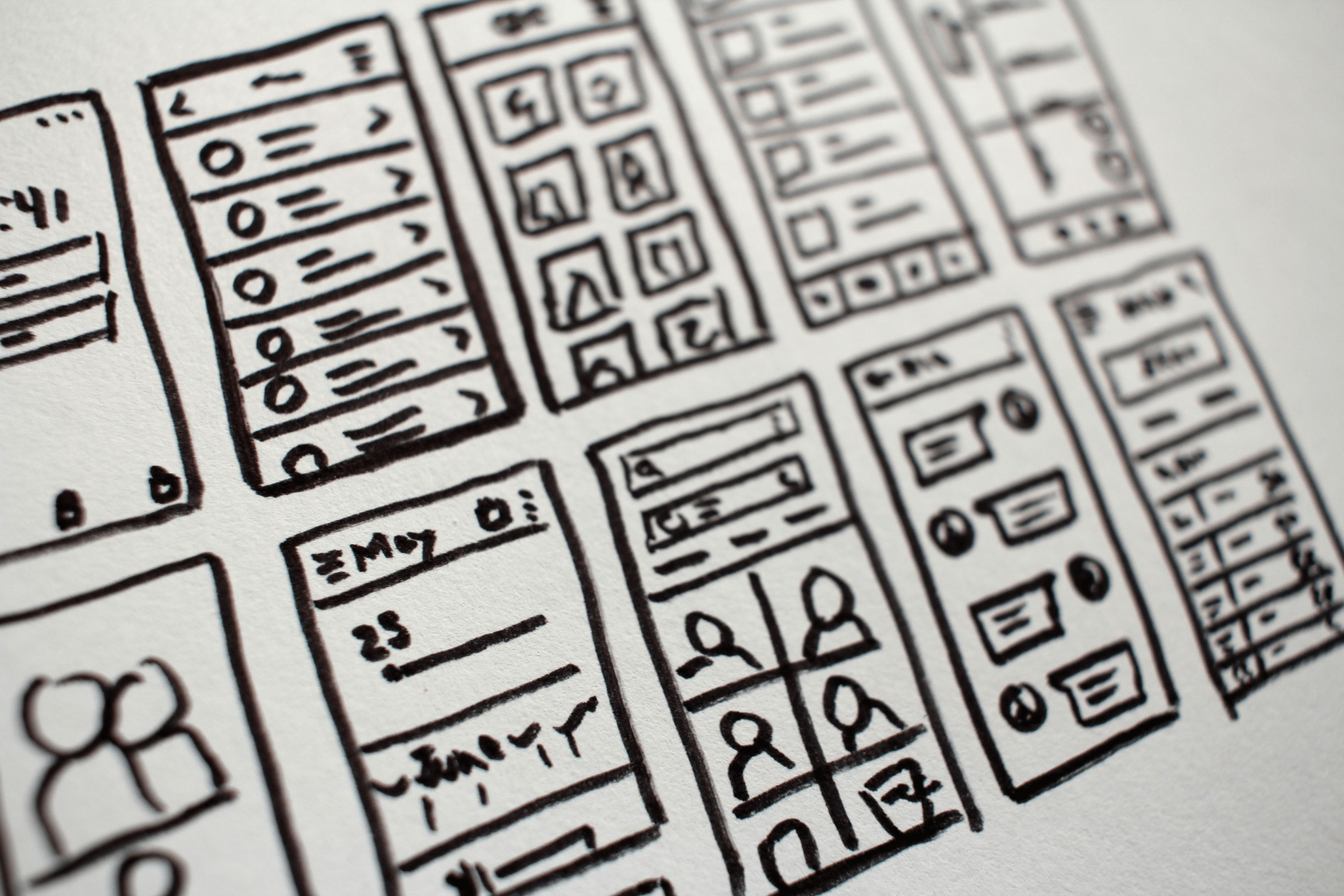 Illustration of user-friendly website makers