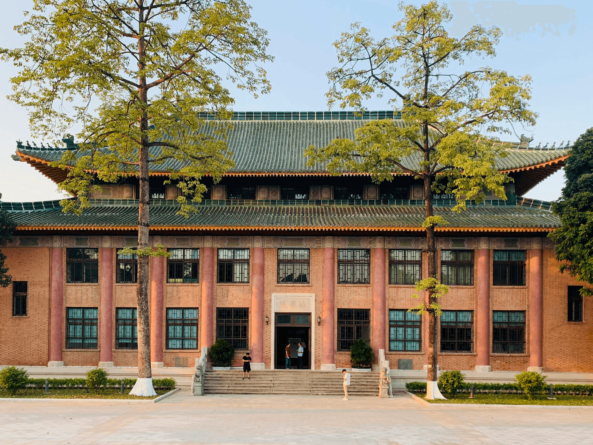 chinese university building 