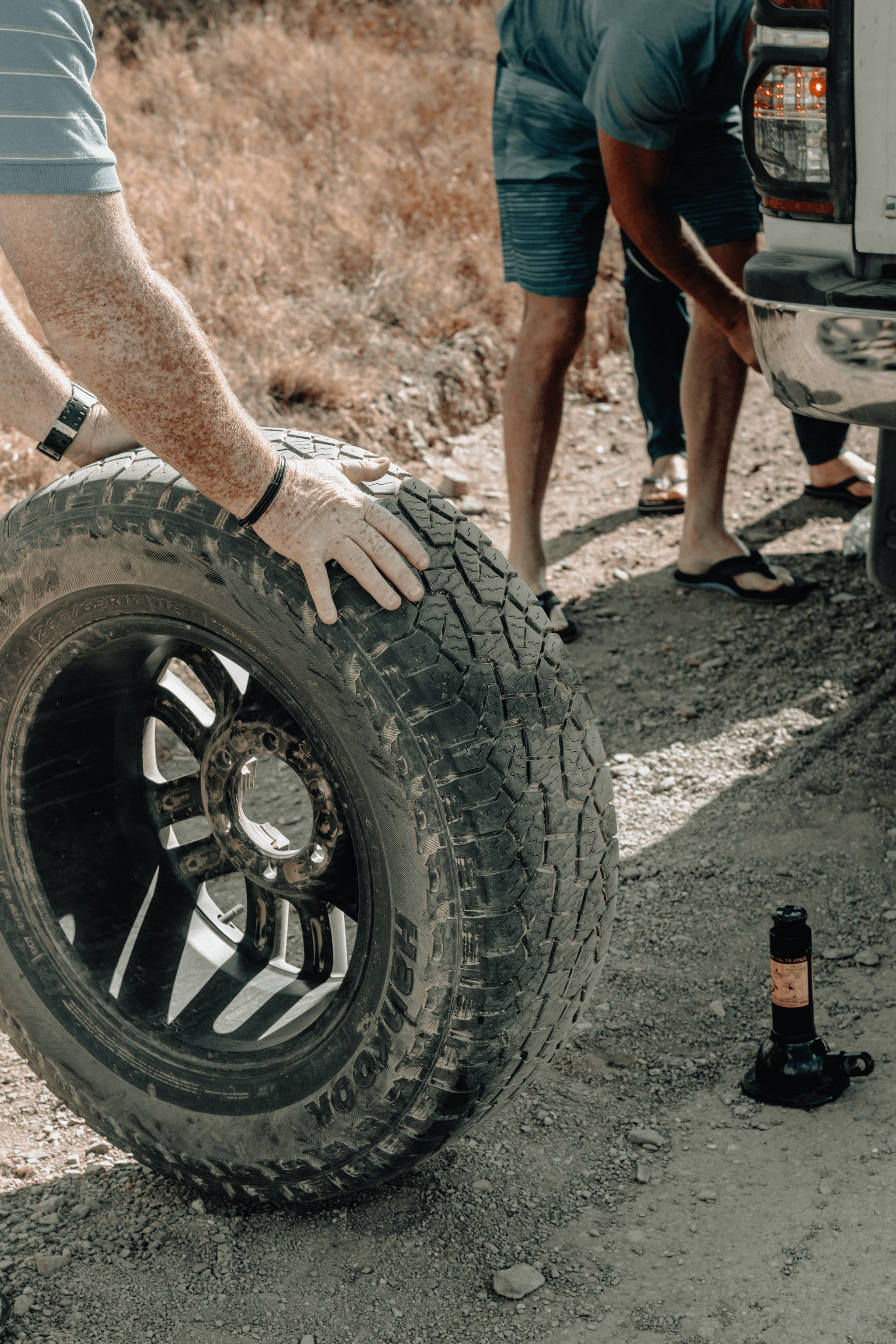 Detailed Tire Inspection for Final Quality Assurance