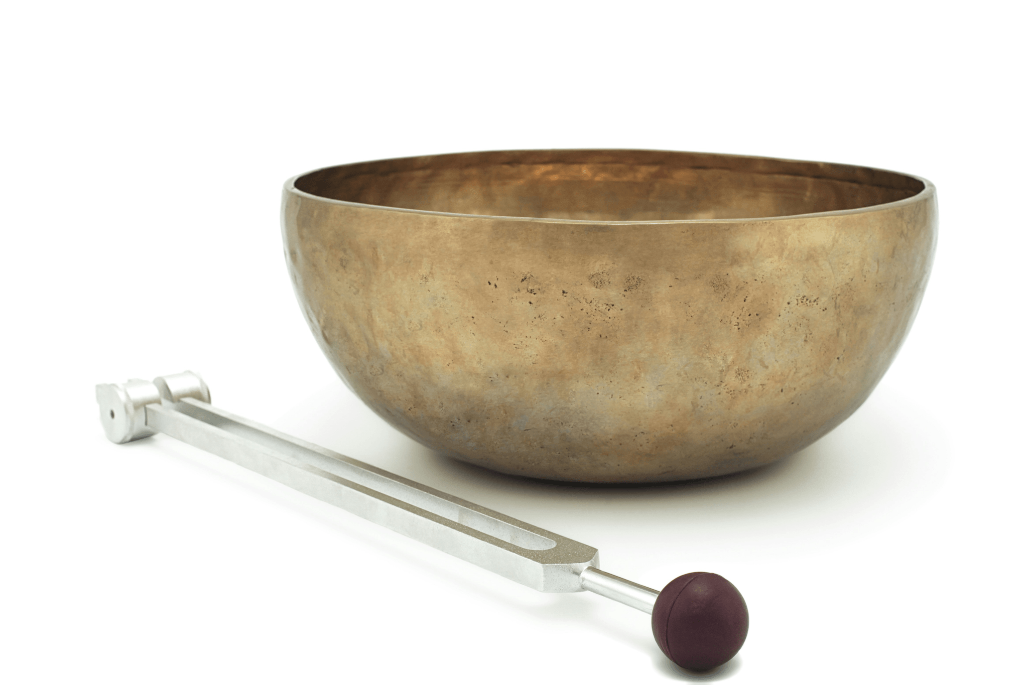 Tibetan singing bowl for meditation.