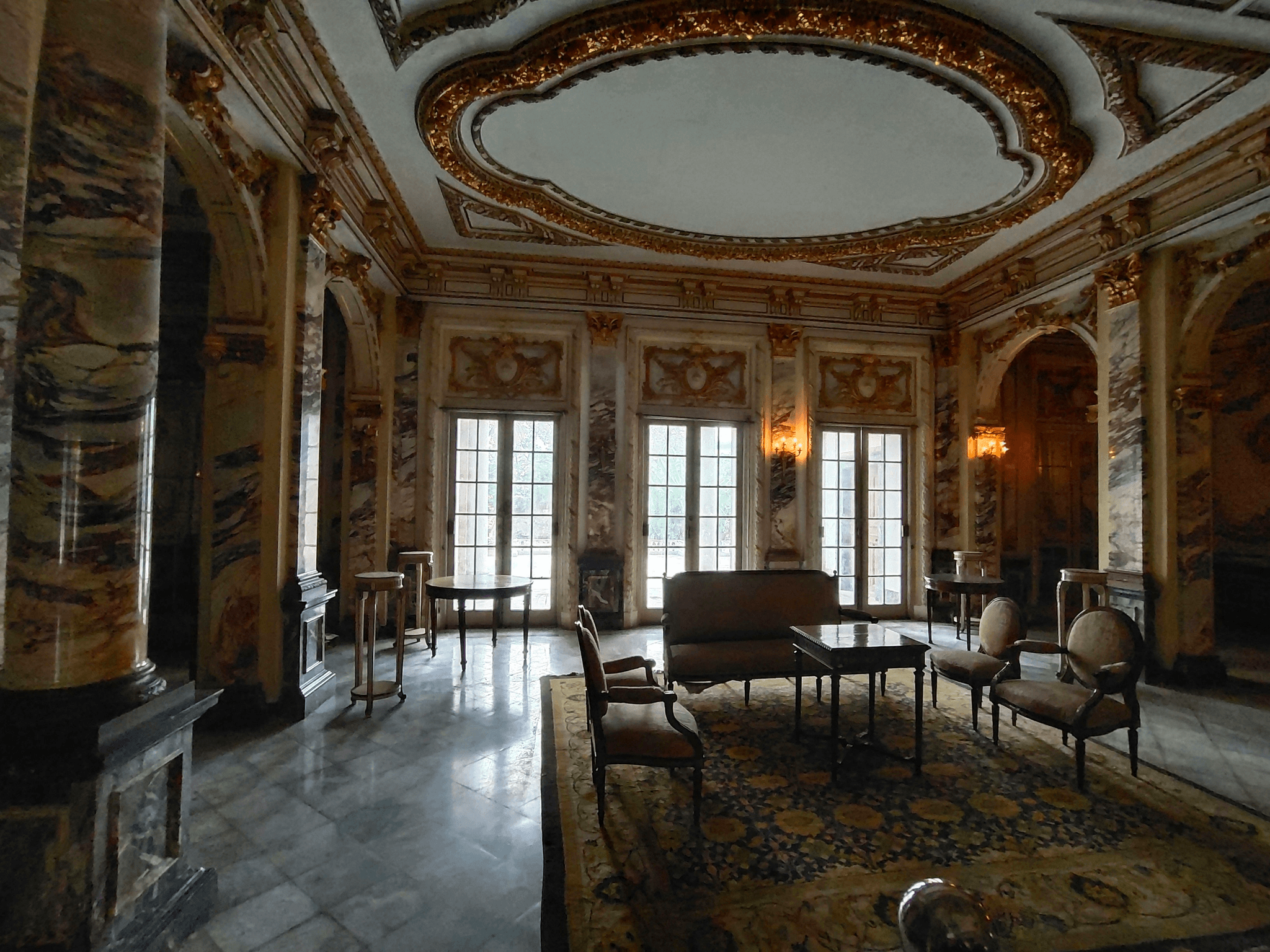 China Floor Tiles transforming an elegant living room