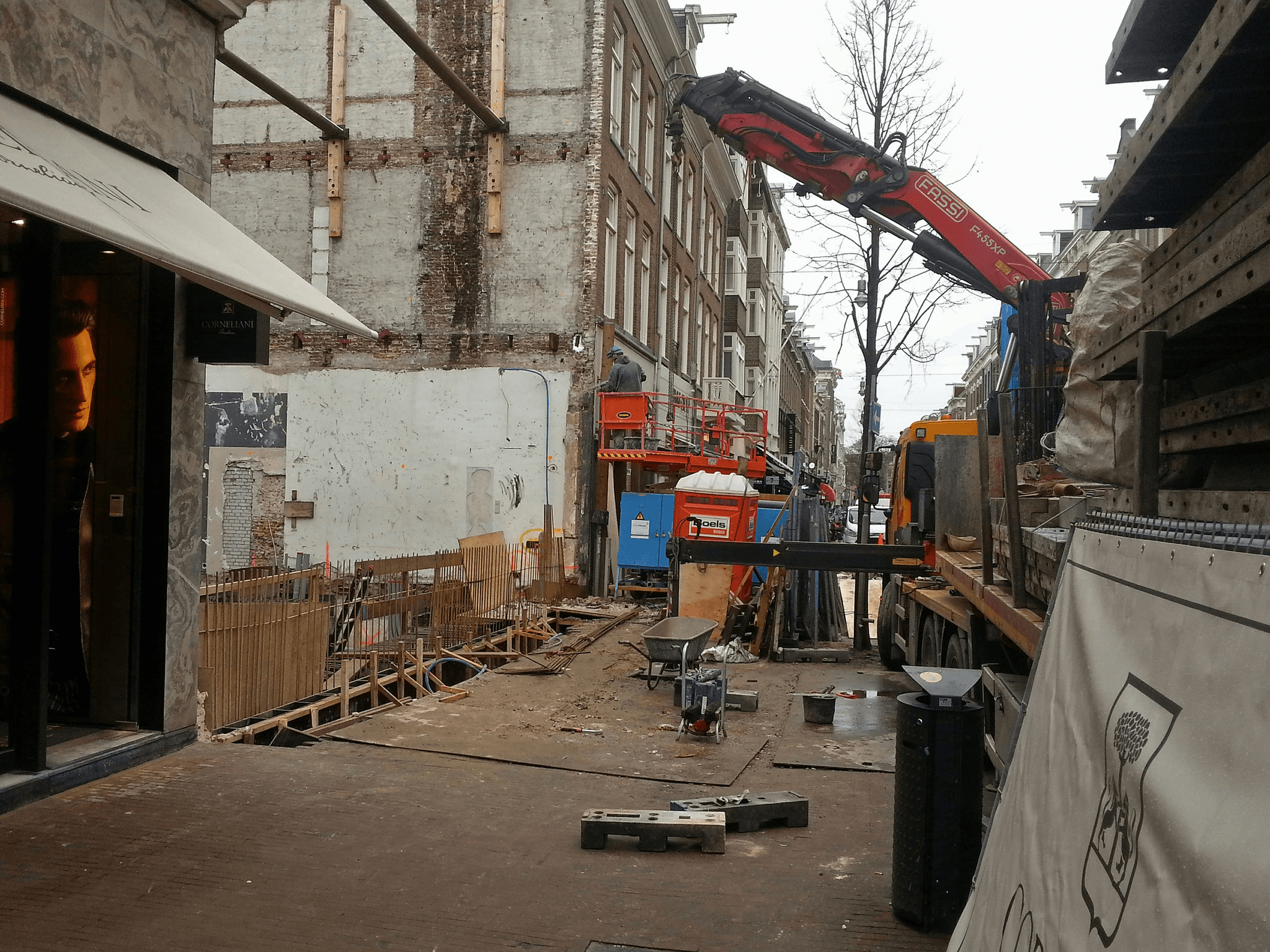 Explosion proof building construction site showcasing advanced safety features.