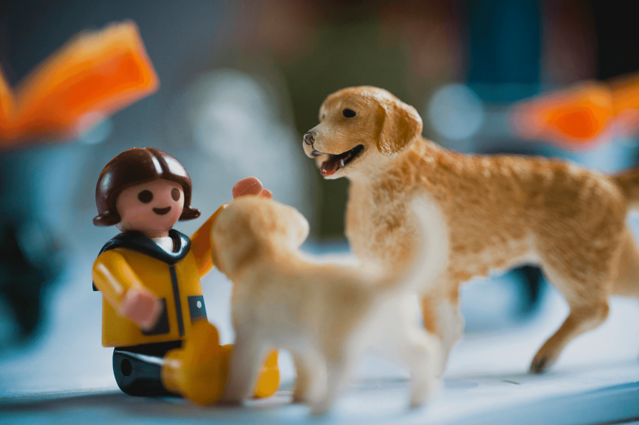 Pet Products Quality Control process being implemented during toy inspection