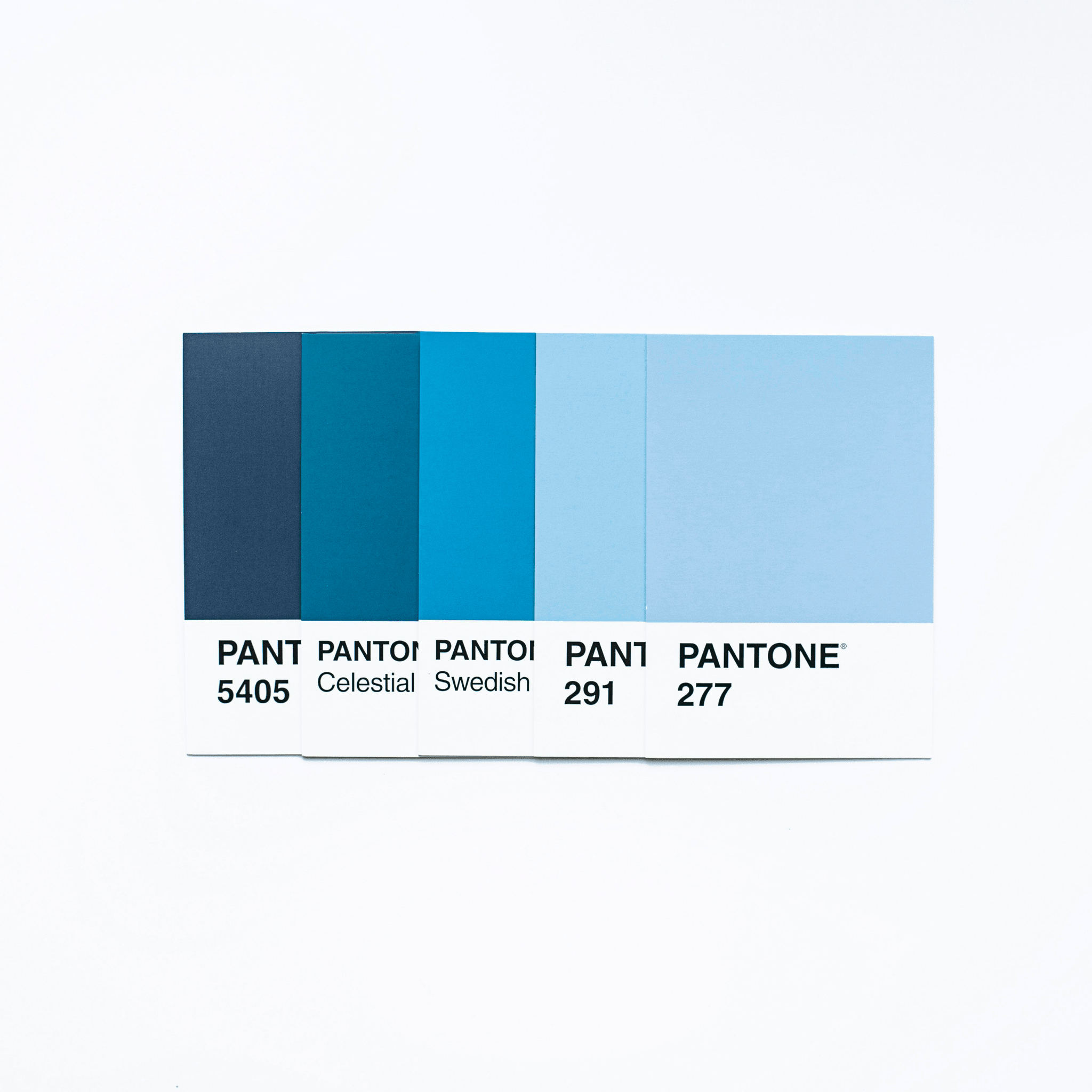 Color palette for designing a minimalist landing page