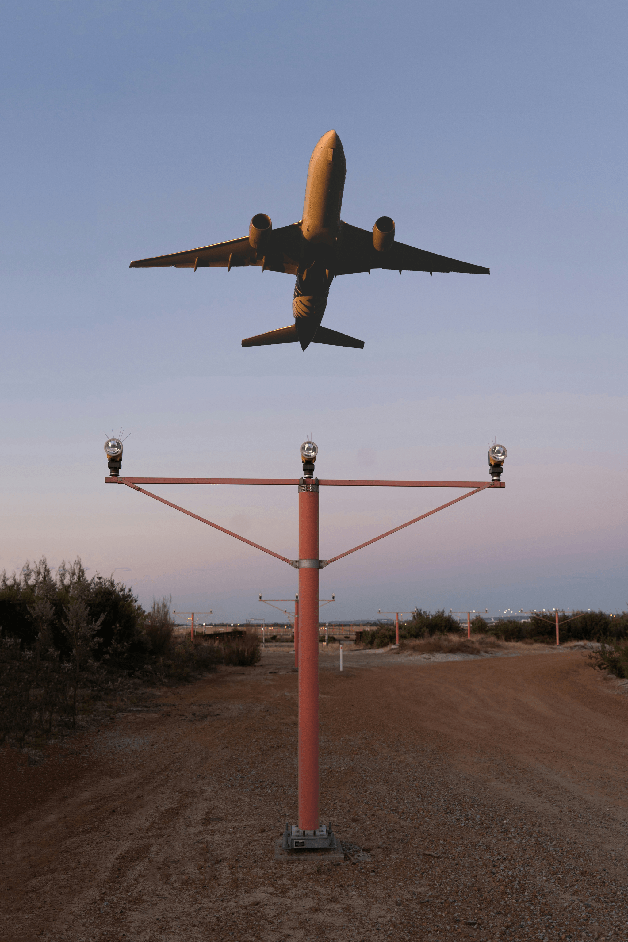 What does in range mean at airport related image