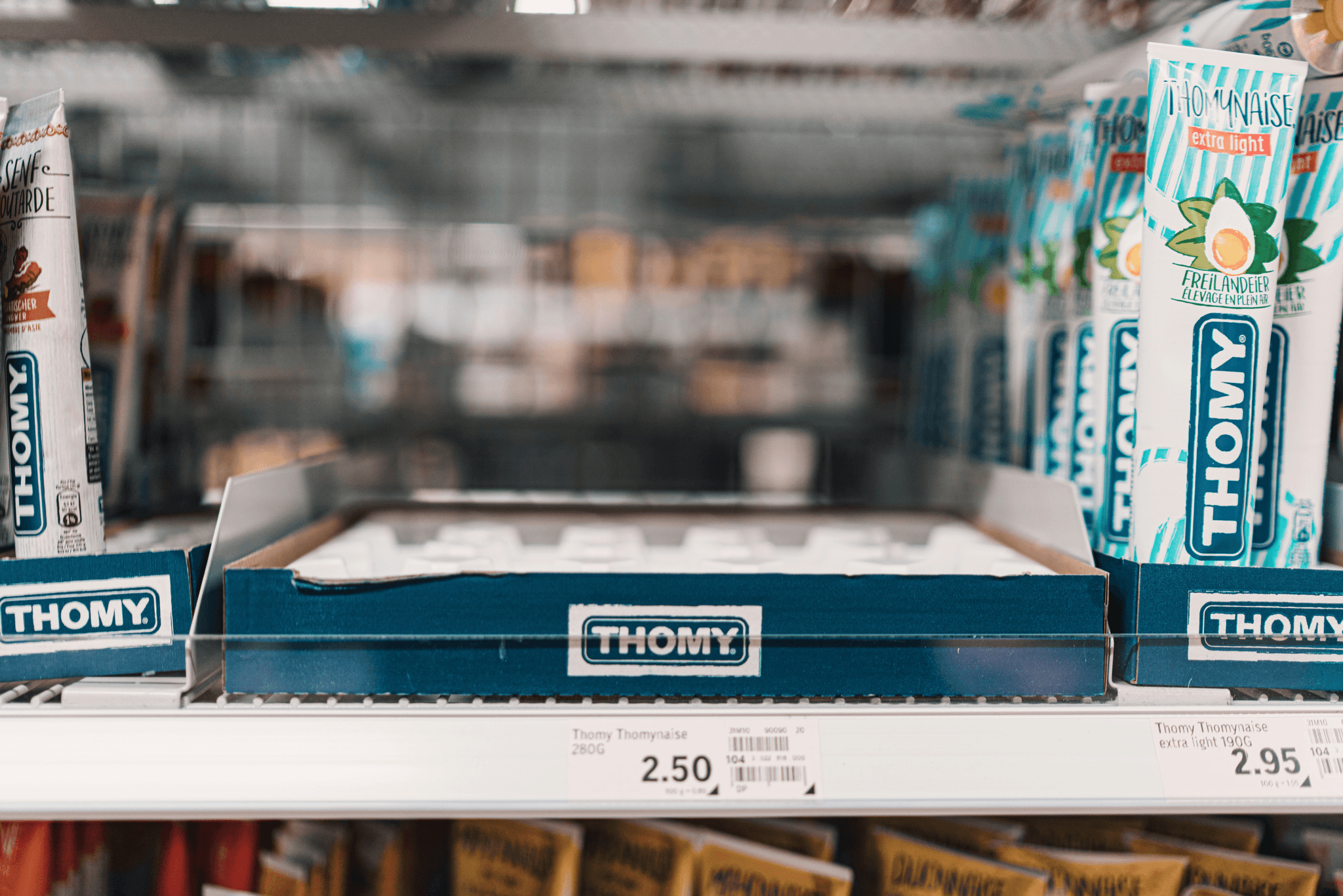 Private Label Products Displayed on Store Shelves