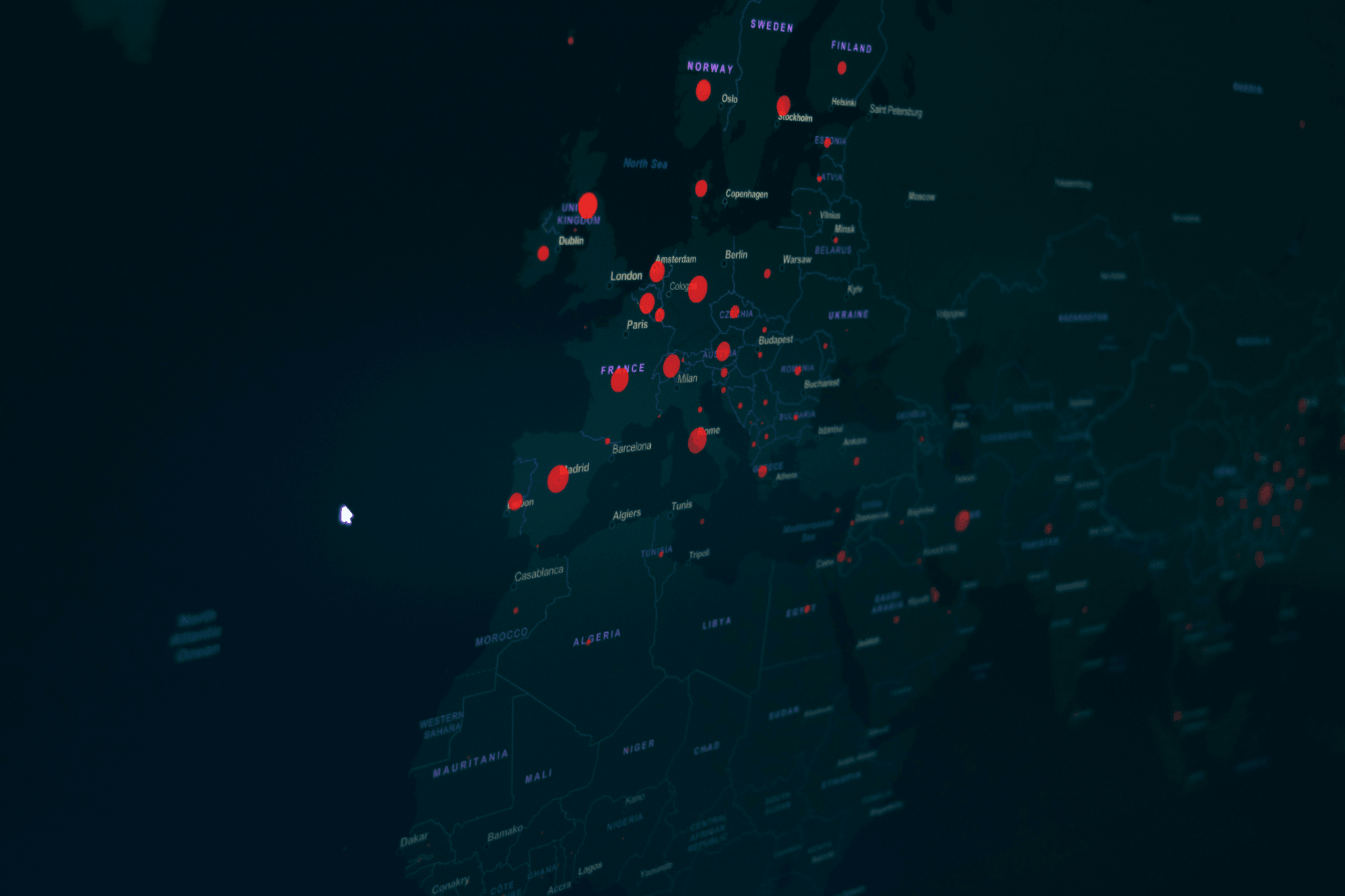 China apparel manufacturers - Global Shipping Network Map