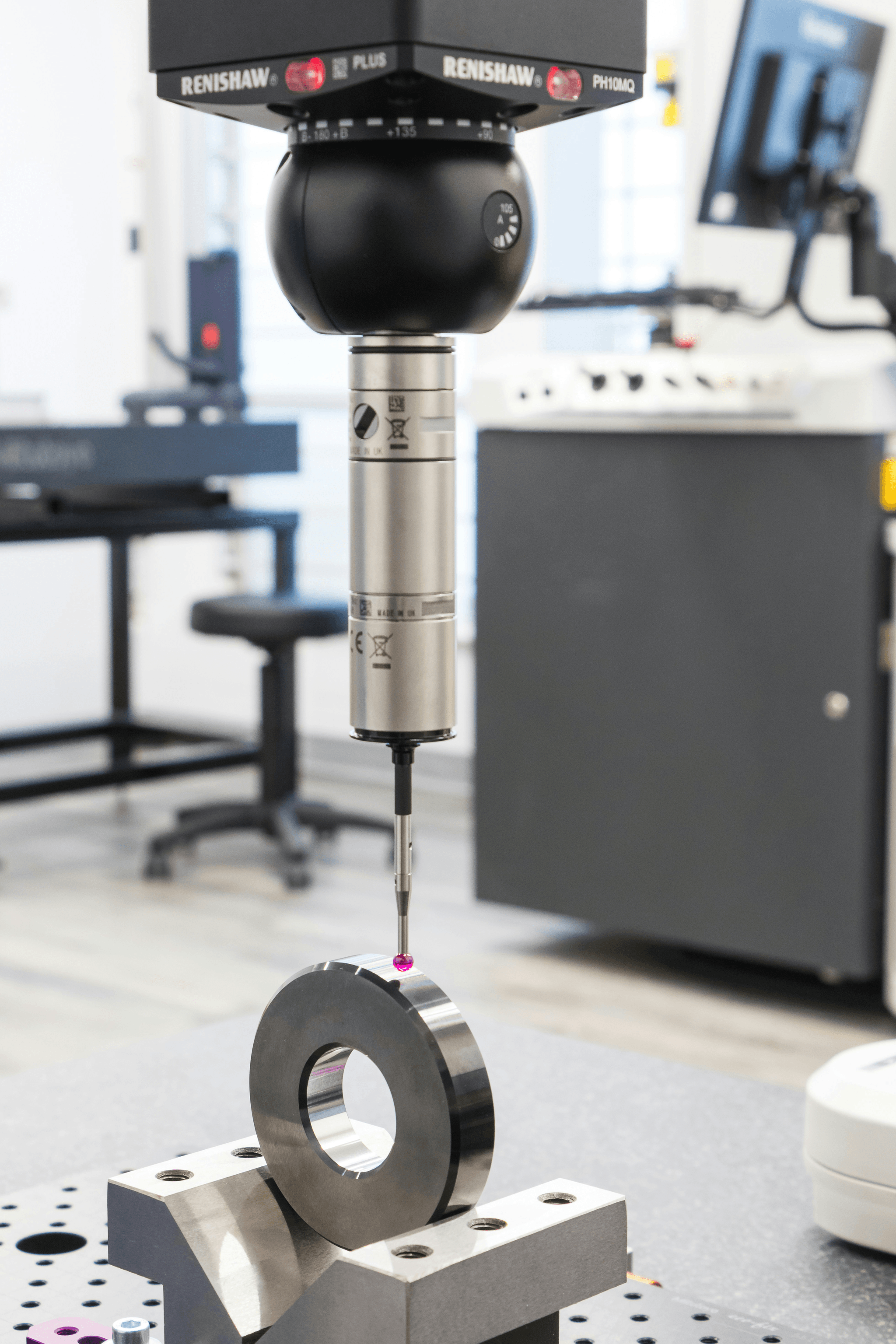 Welding Procedure Qualification Record with tension test setup