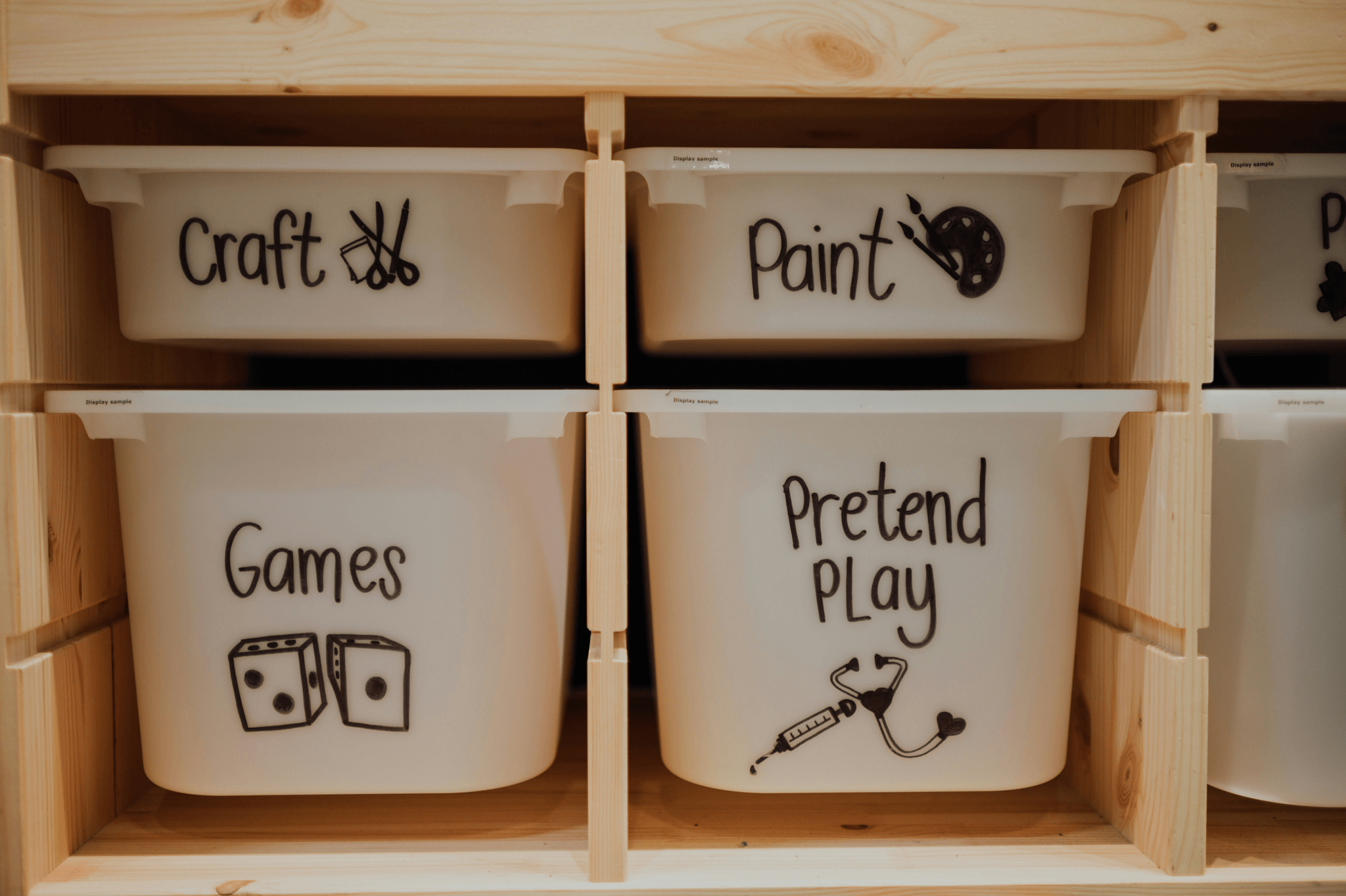 folding container used for home organization