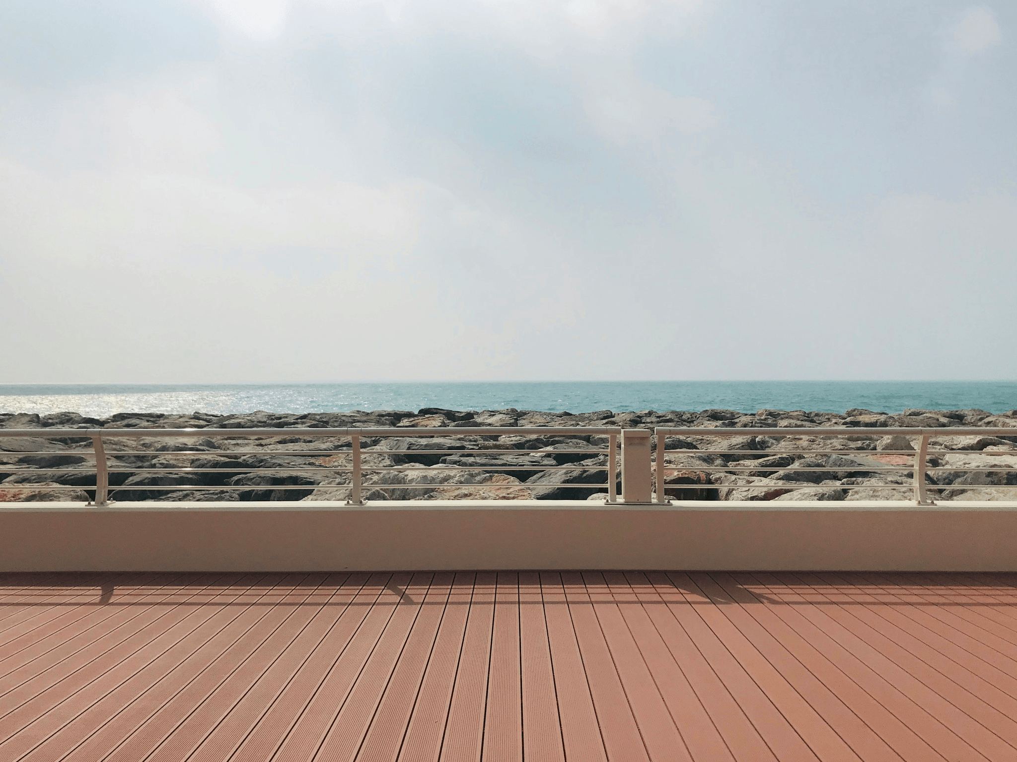 Explore the beauty of marine grade composite decking in diverse colors.