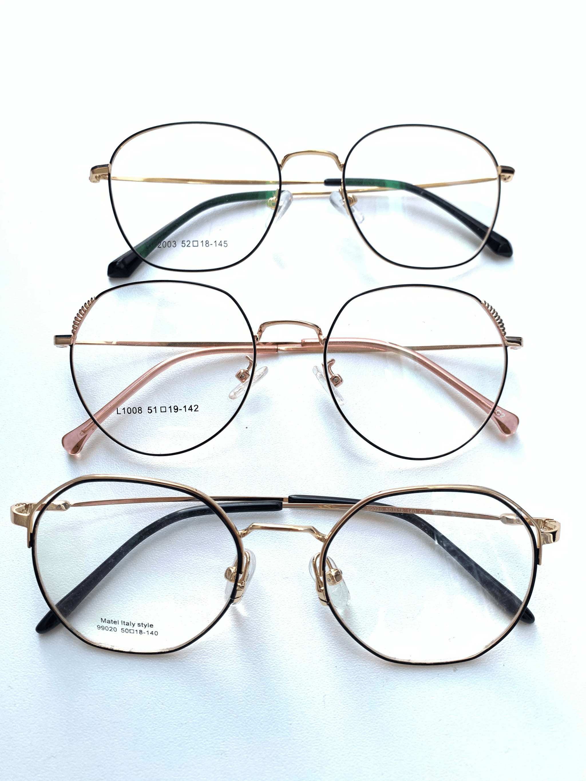 what is single vision glasses explained through various frame styles