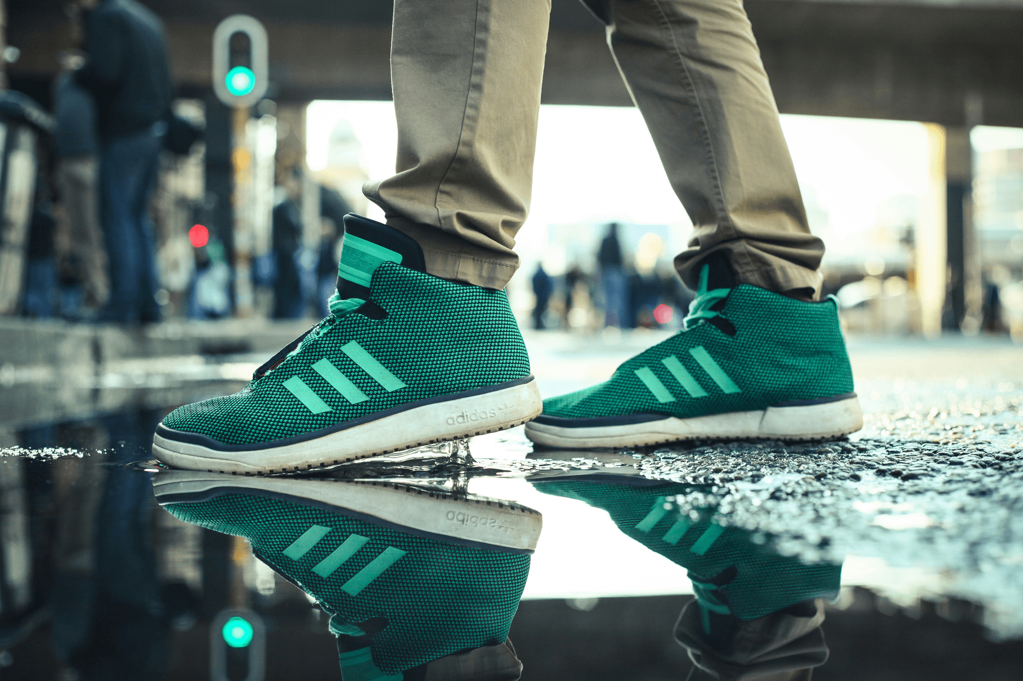 Innovative techniques for shoe material sourcing using advanced technology.