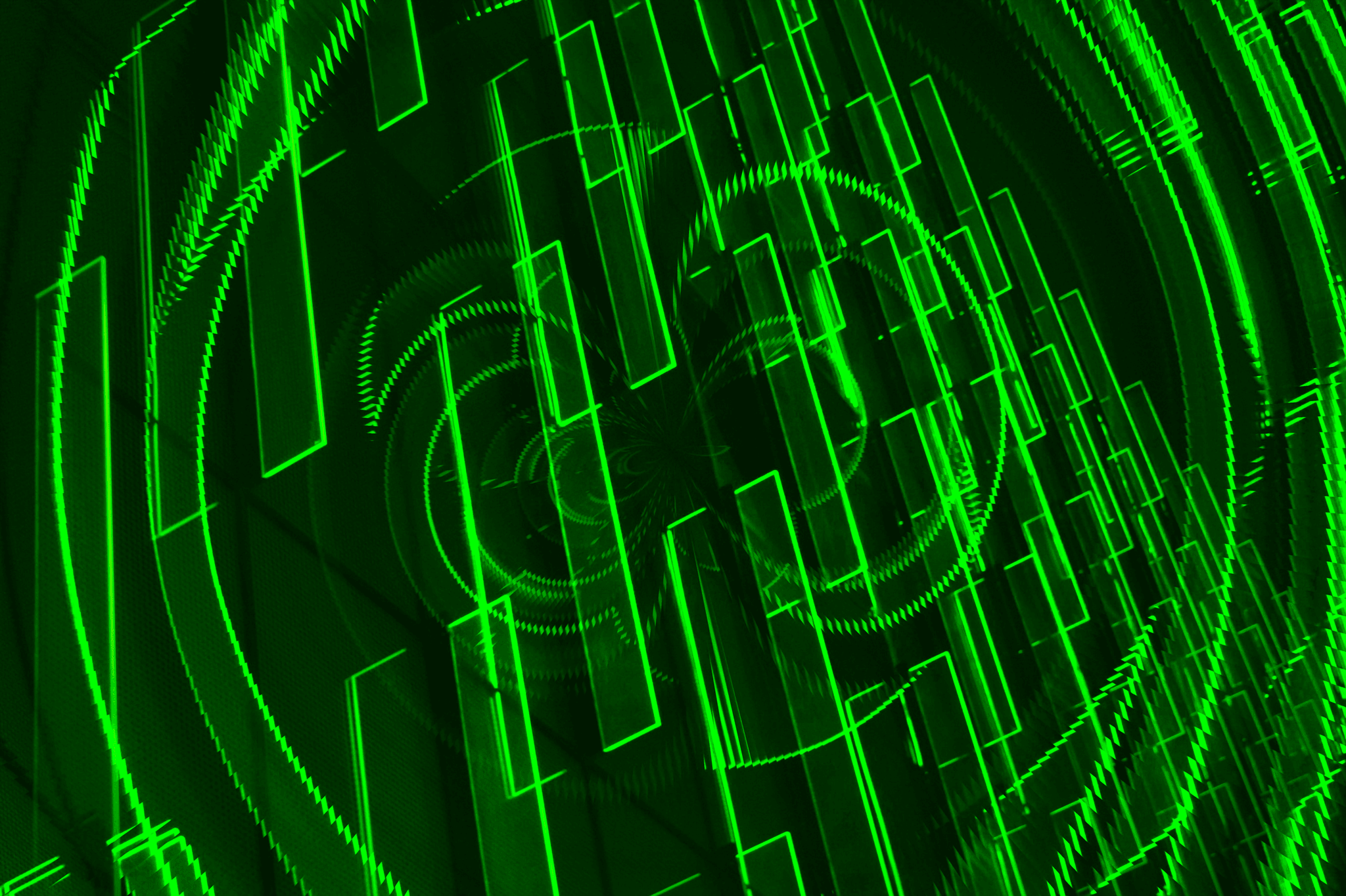 Blockchain technology and smart contracts visualization.