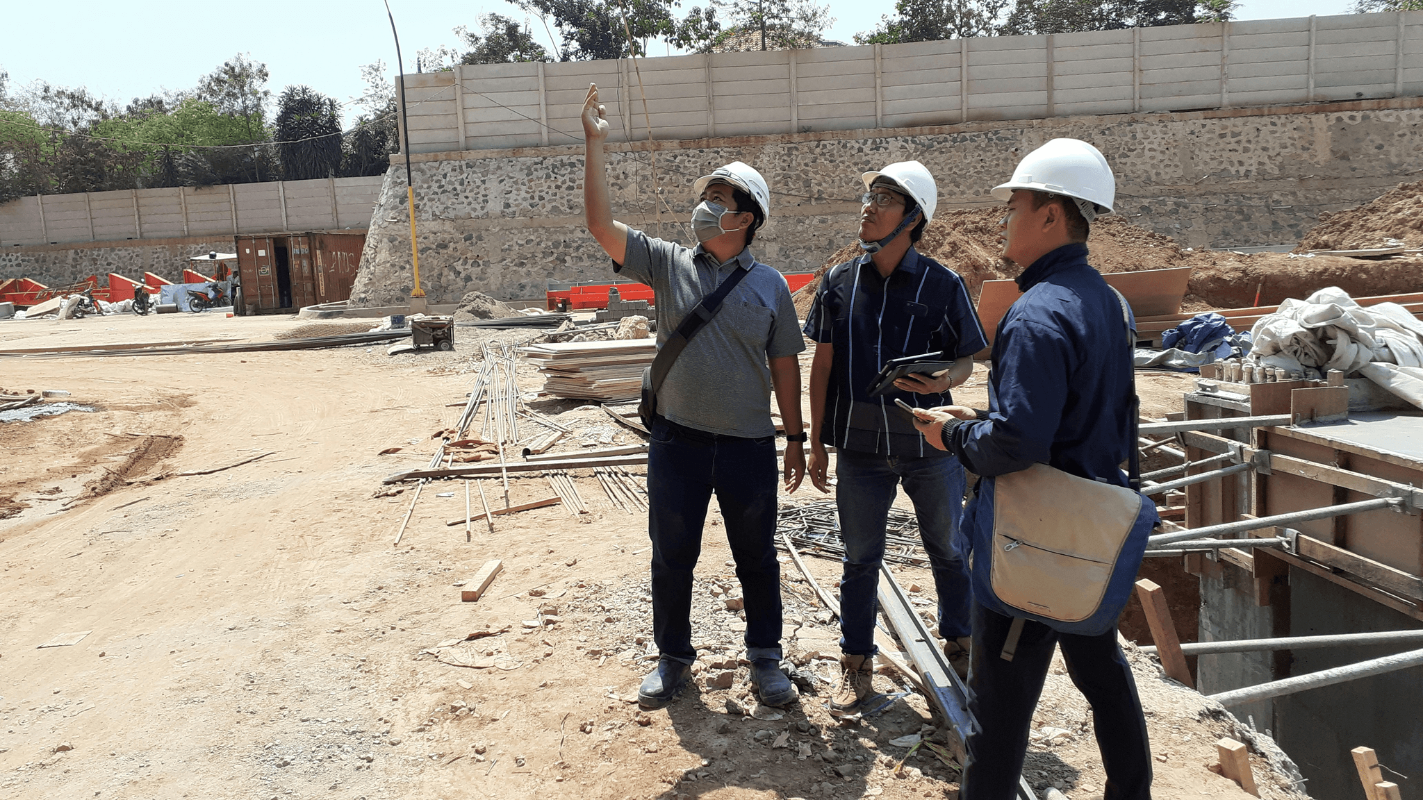 Construction material supplier building strong relationships