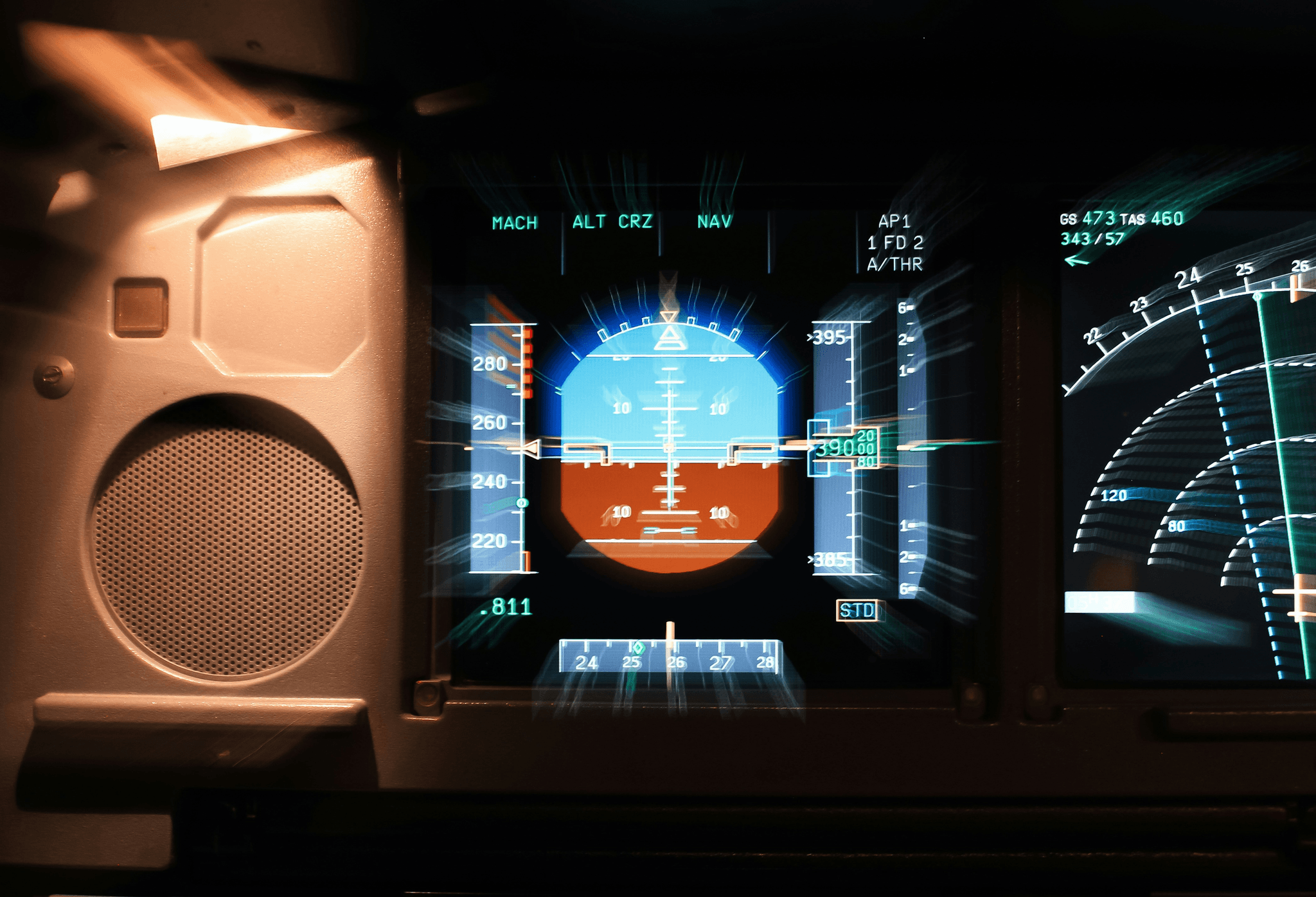 aviation weather radar interface showcasing advanced features