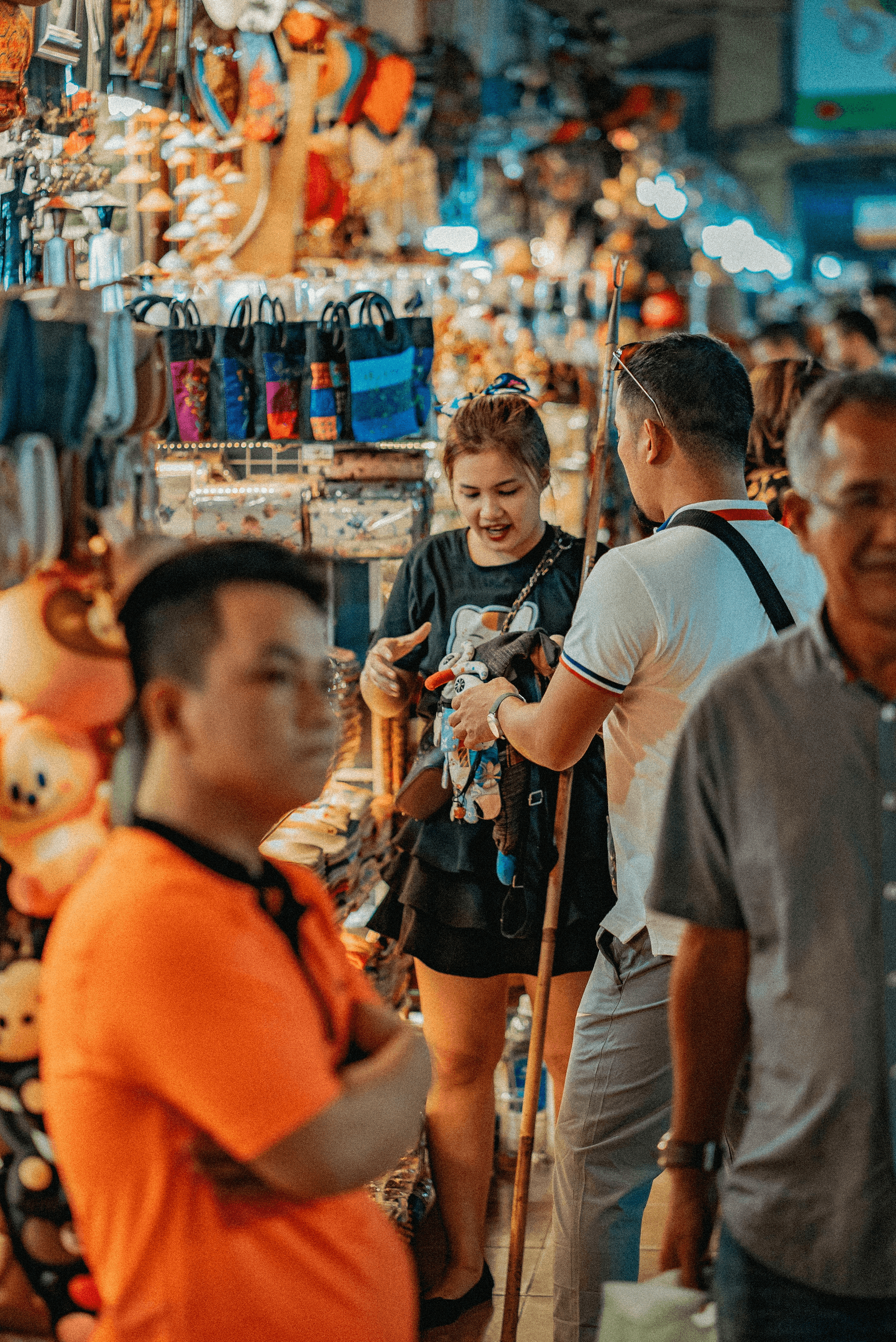 marketplace scene showcasing importing from china to uganda