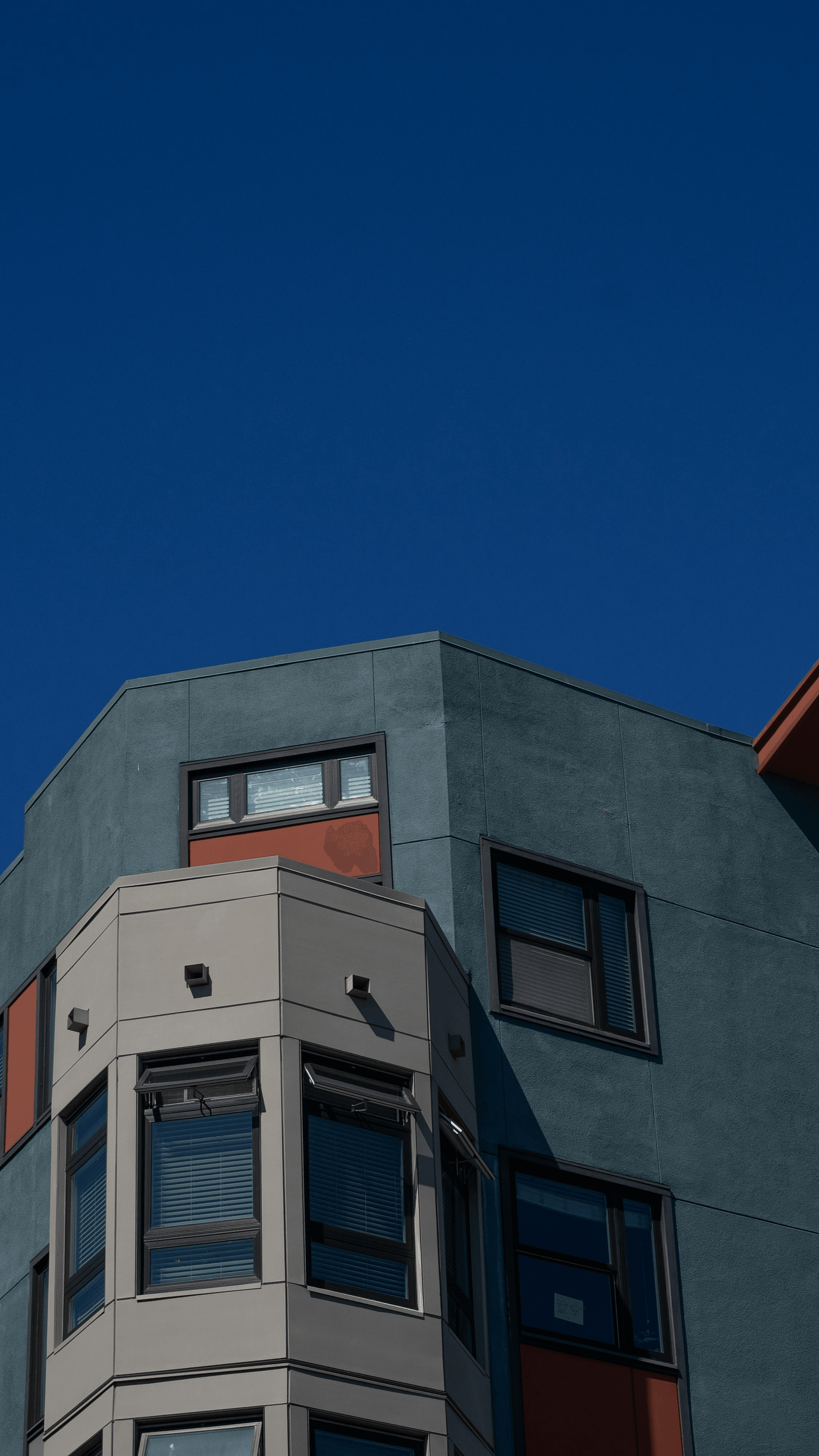 prefab duplex exterior view showcasing modern design