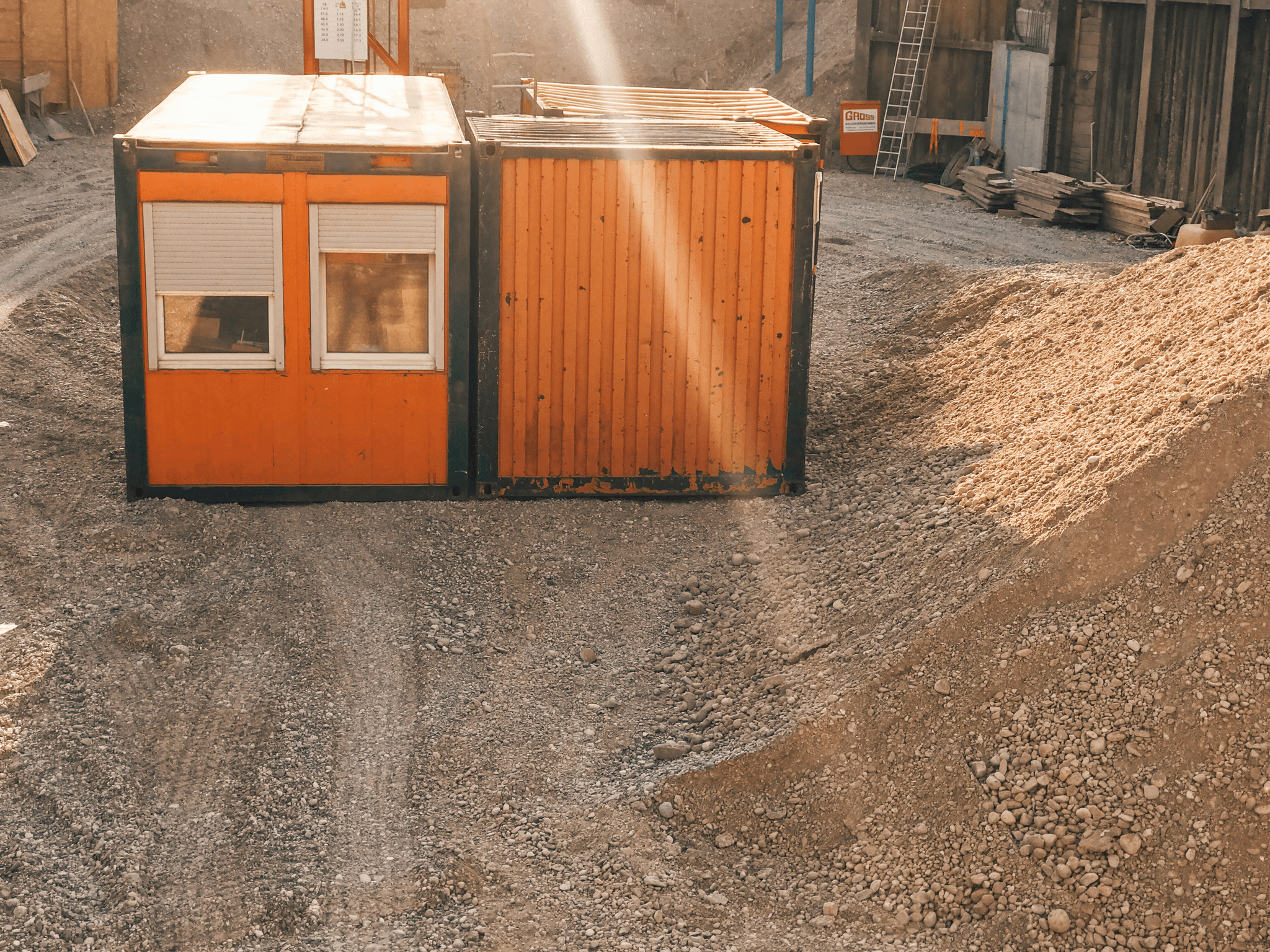 Building a House Out of a Shipping Container - Site Preparation
