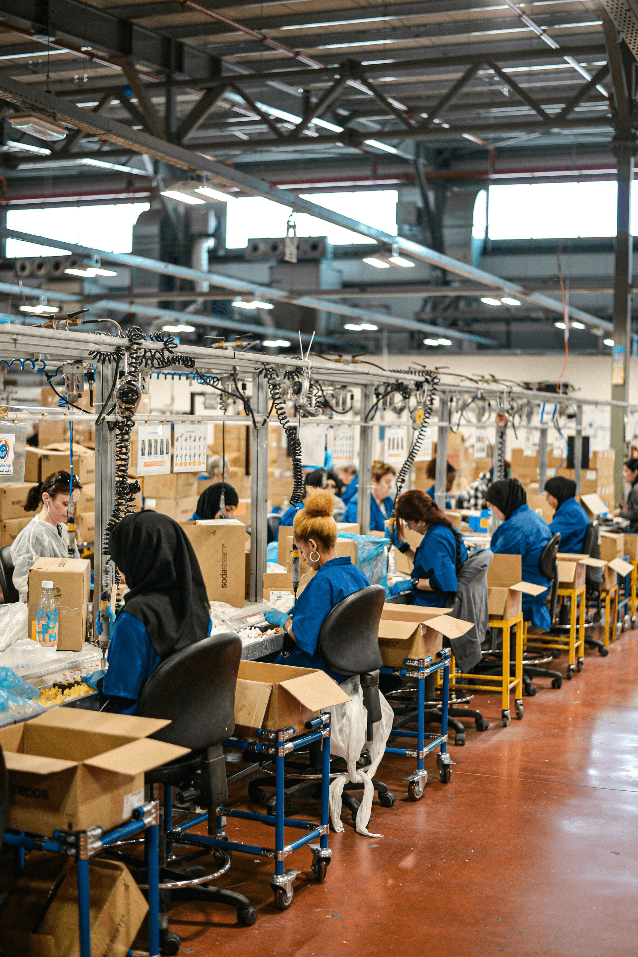 advantages of manufacturing in china highlighted by efficient assembly line