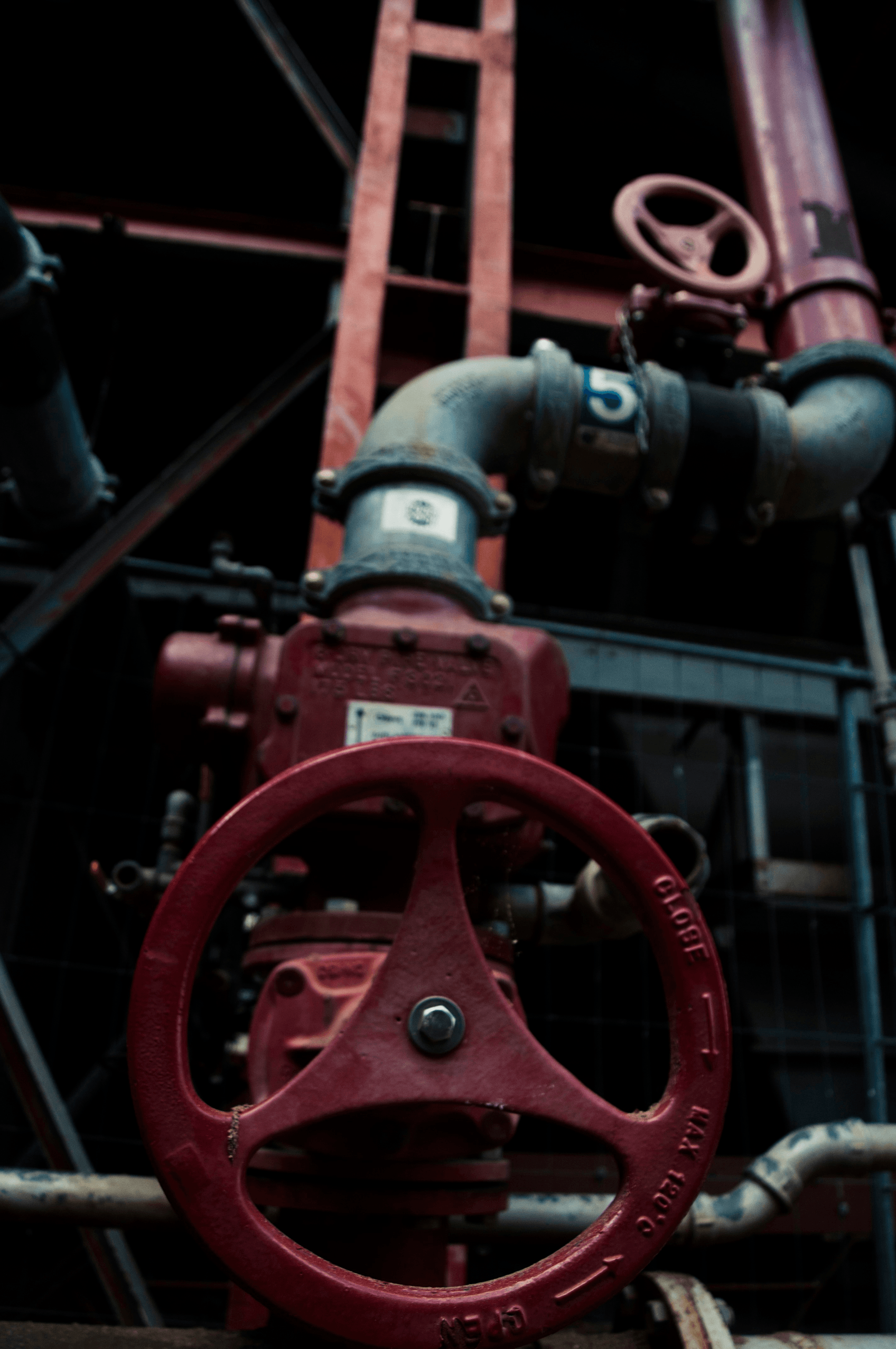 Rotork part turn actuators in industrial facility