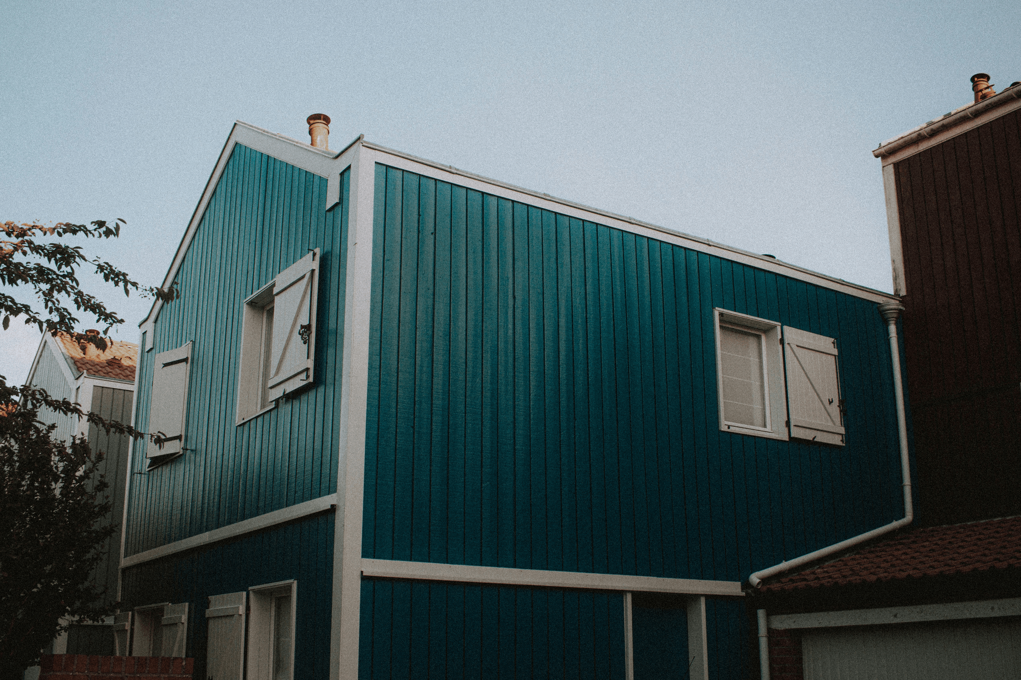 Beautiful modern home showcasing durable external cladding panels.
