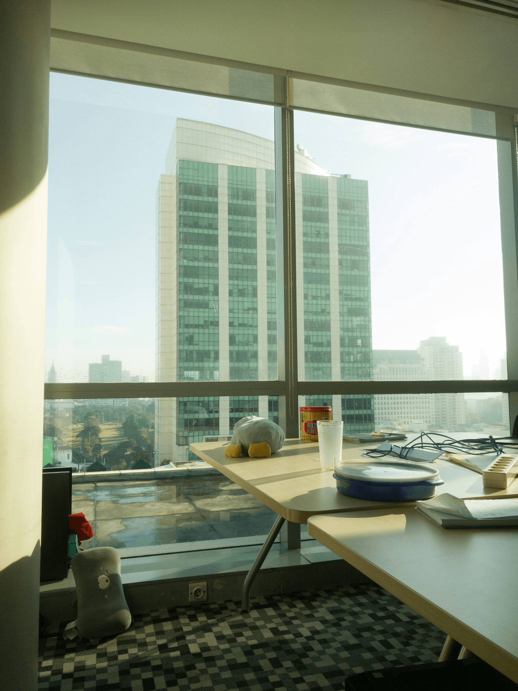 modern prefab offices with natural lighting