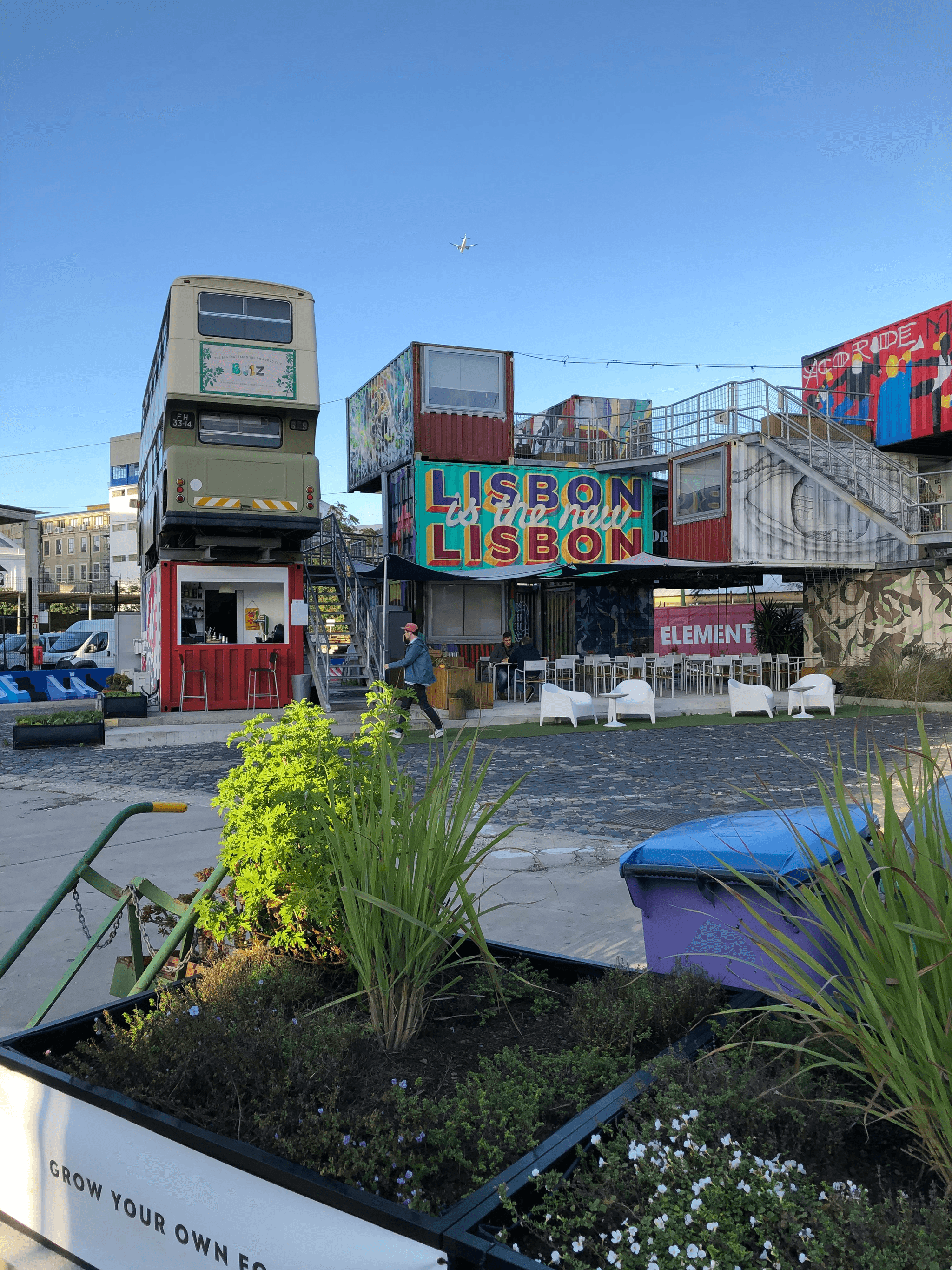 Vibrant community featuring steel containers homes in Waco