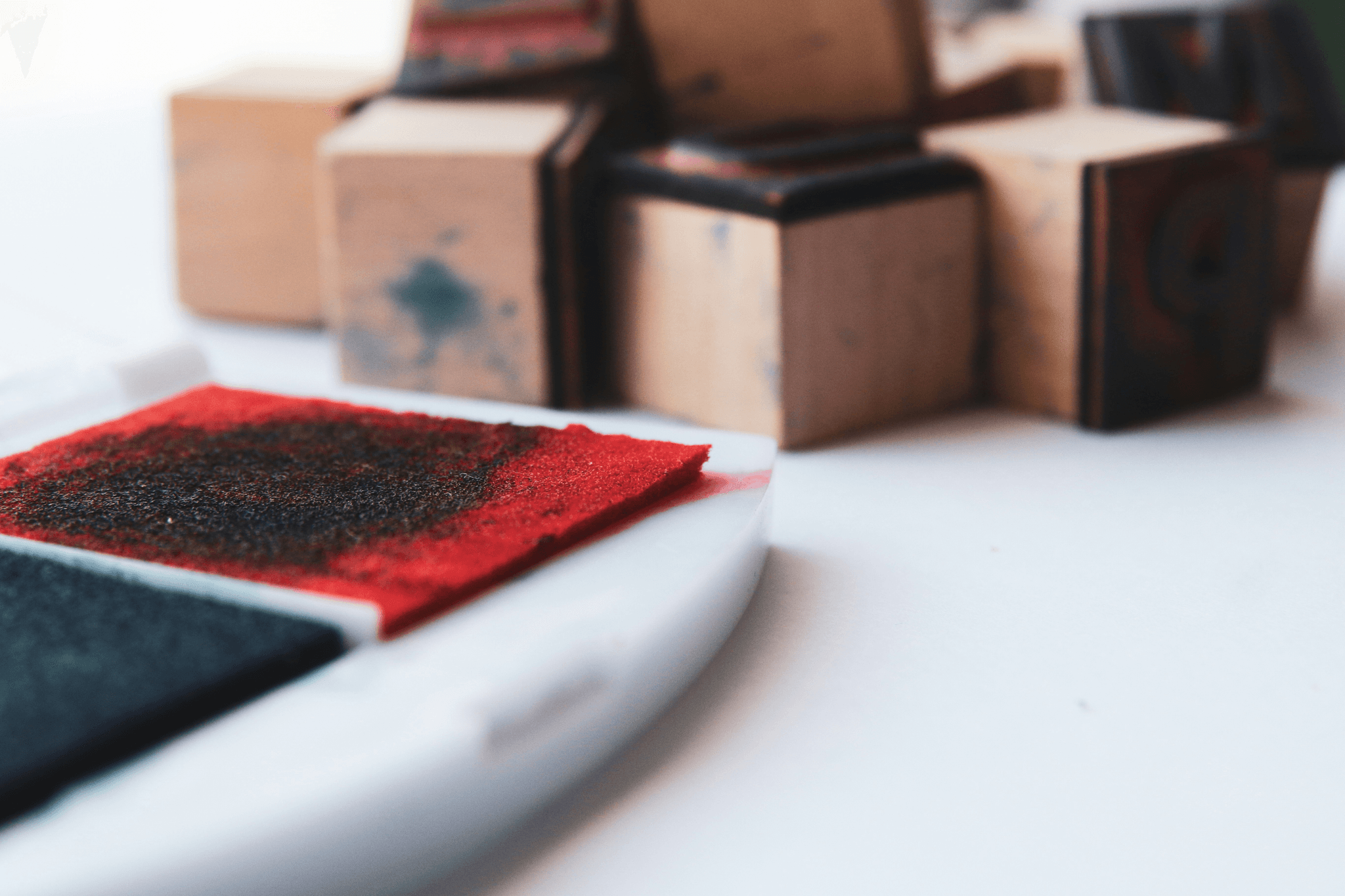 Printing Adhesion Testing using dry rub method