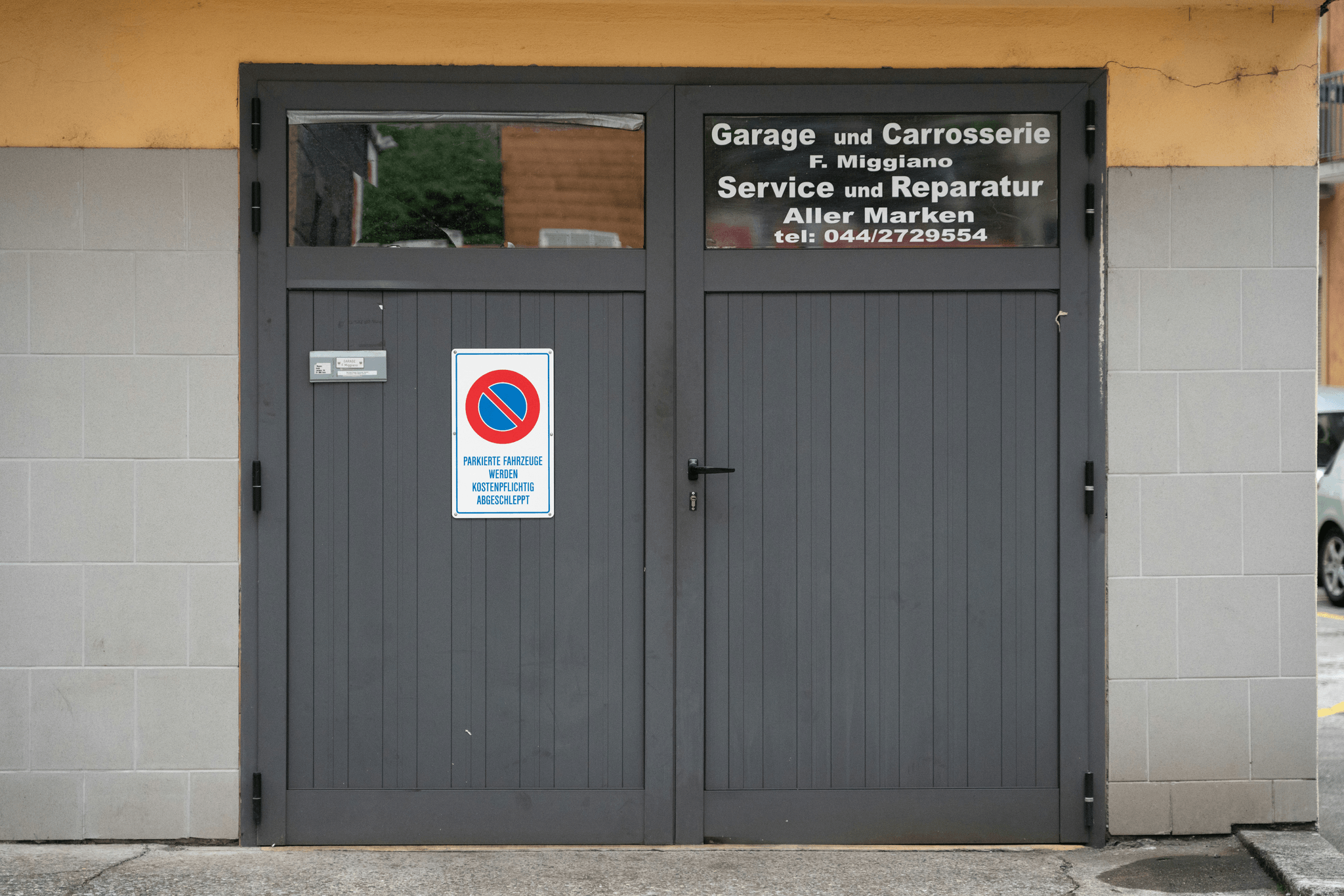 Garage Door Inspection for Quality Control Standards