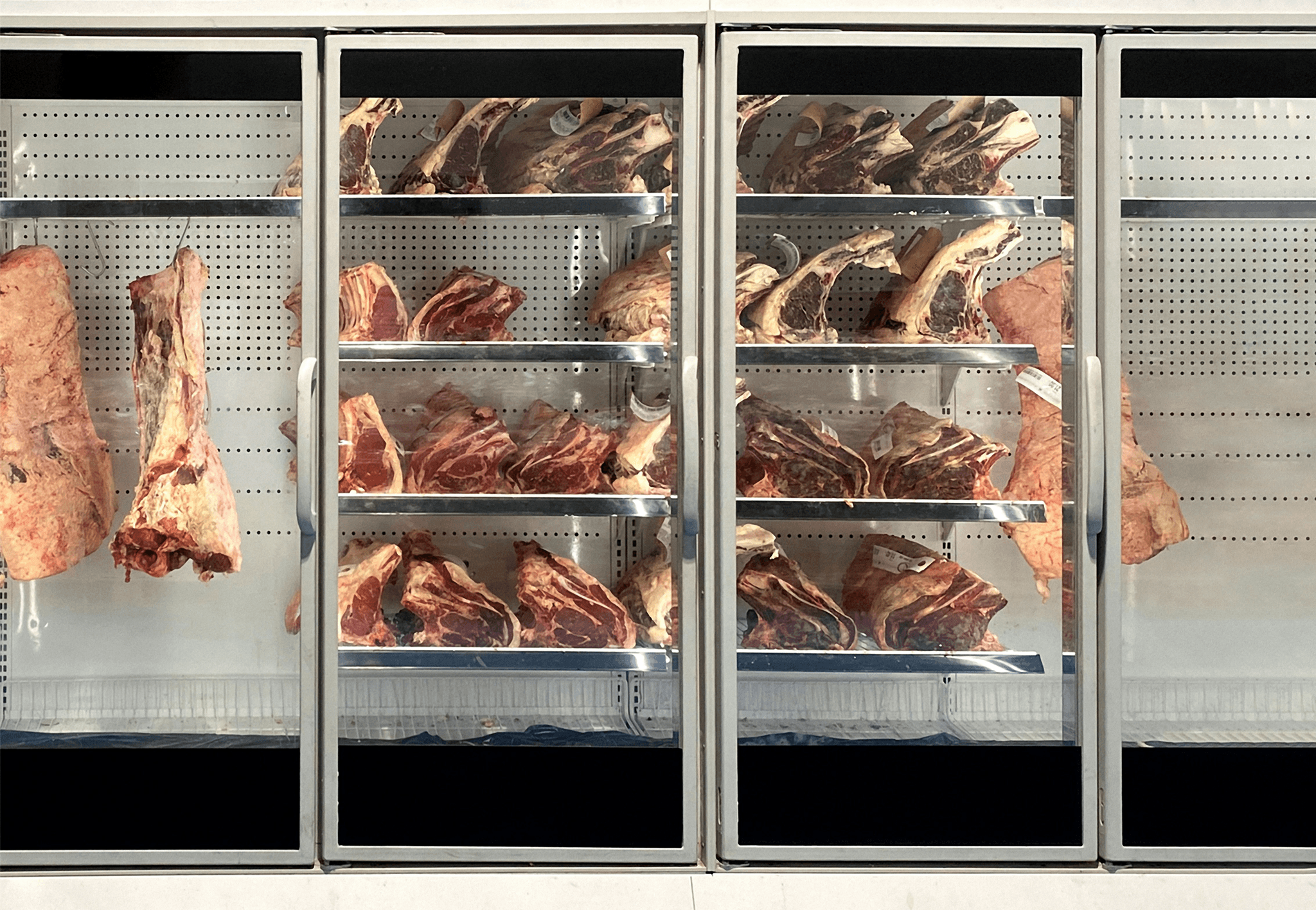 Fresh cuts displayed in a quality meat prep tray.