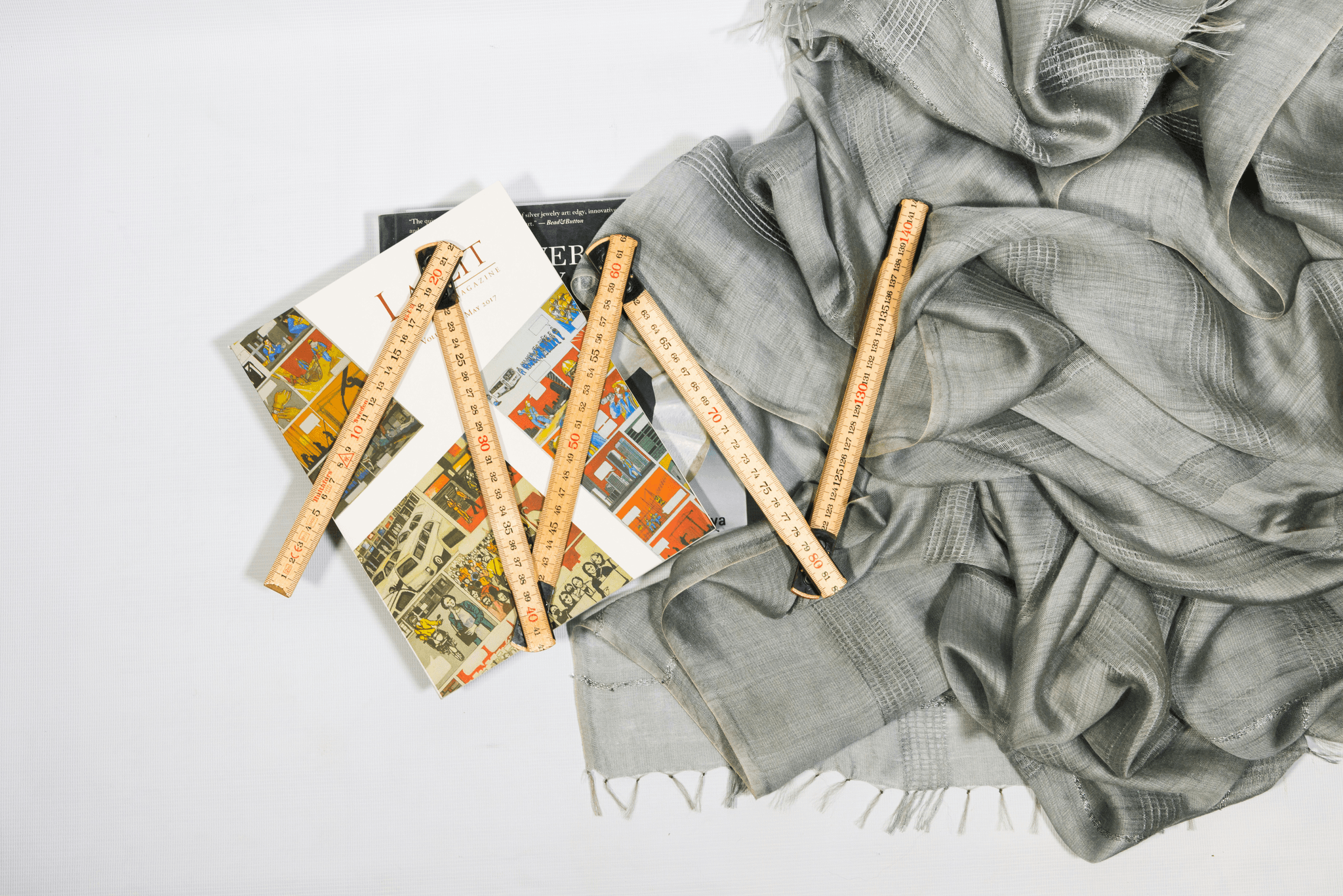 Neckwear Inspection process involving scarves and bow ties