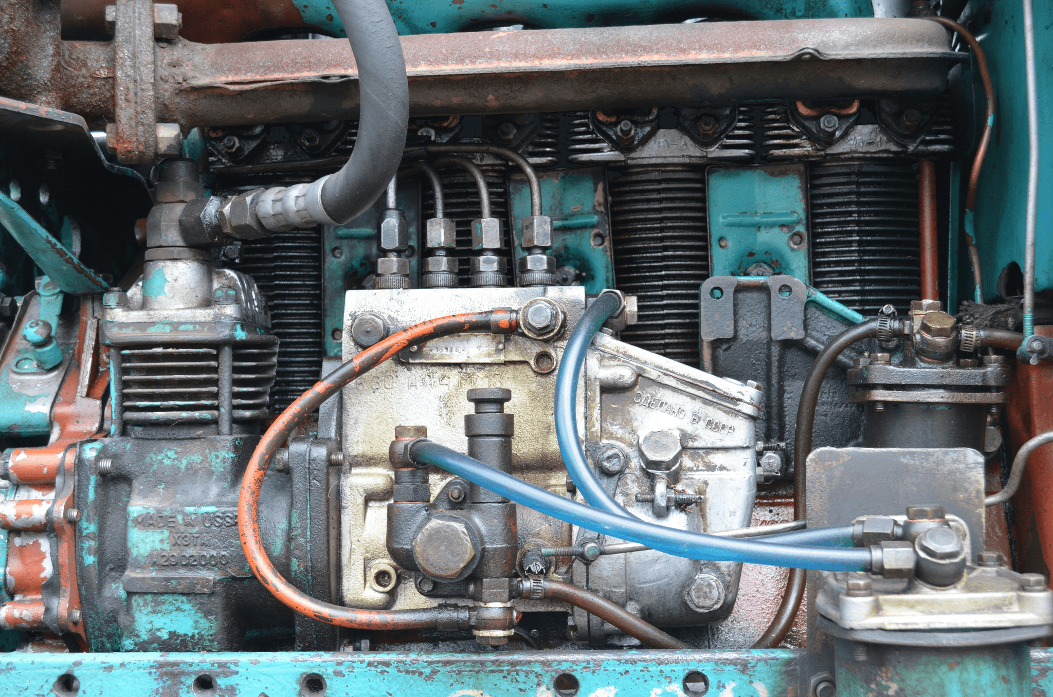 Detailed view showcasing an aviation fuel transport truck