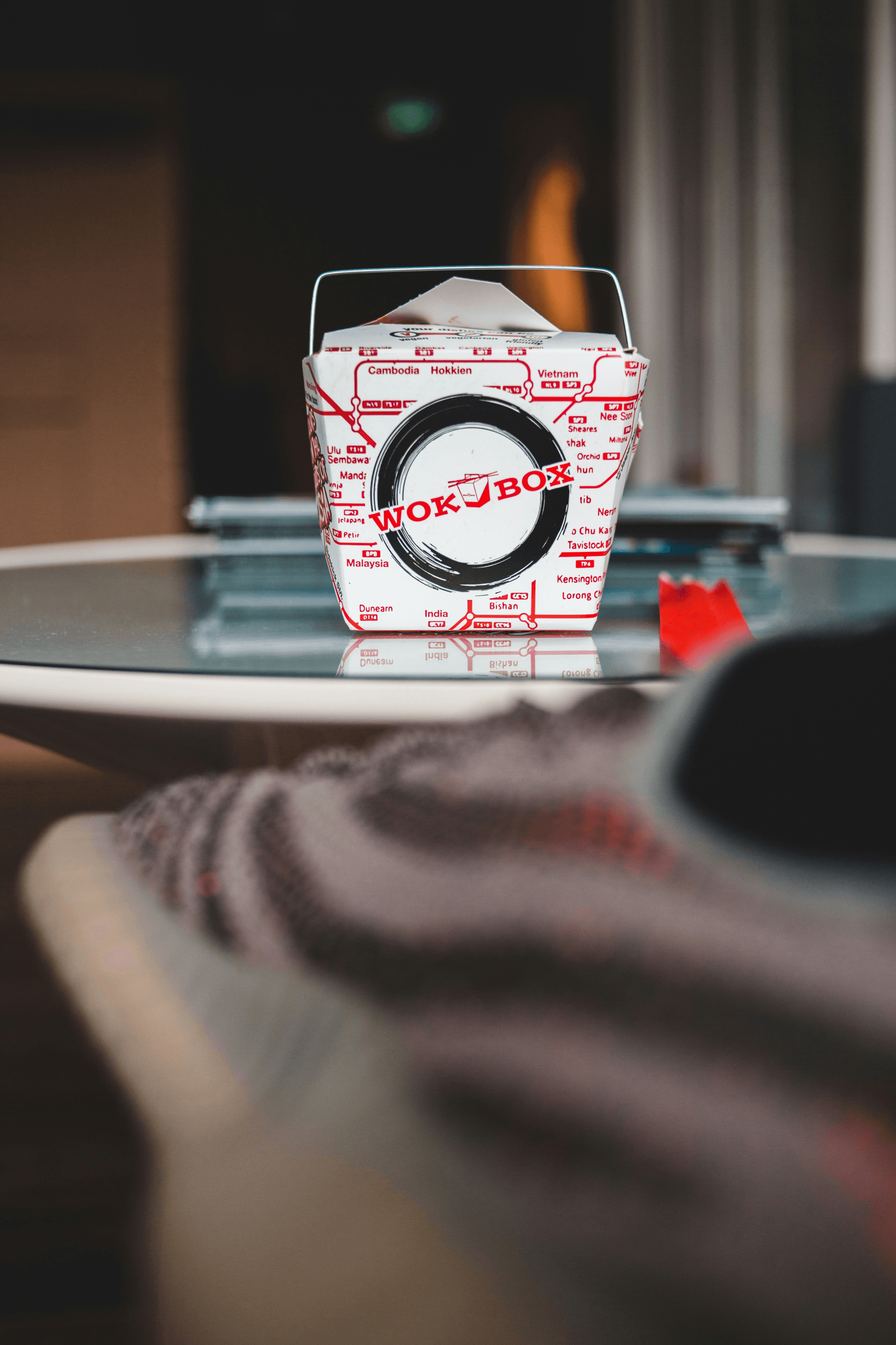 Versatile paperboard folding cartons suitable for various cuisines.