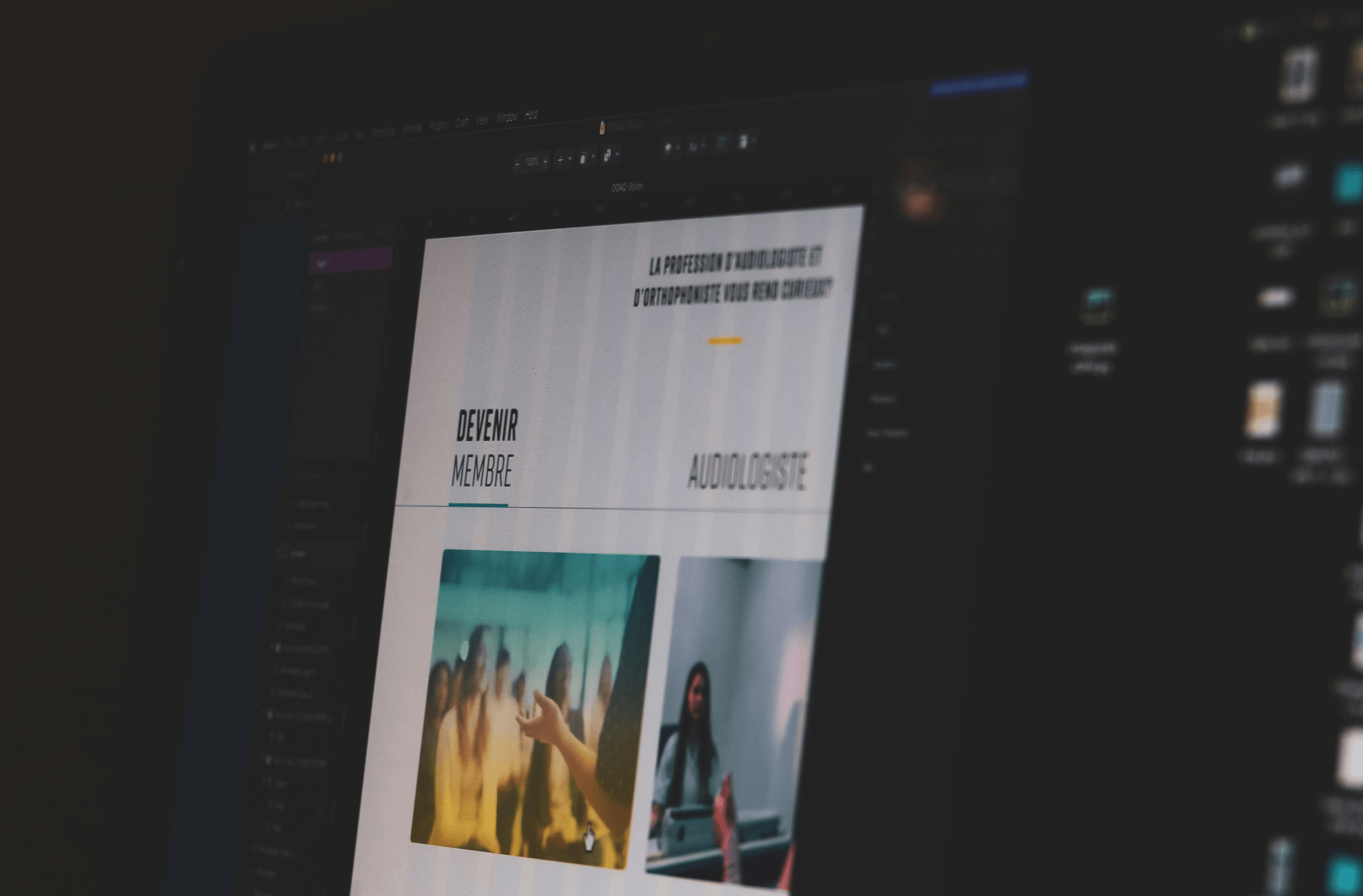 Create a webpage with high-quality images and multimedia elements