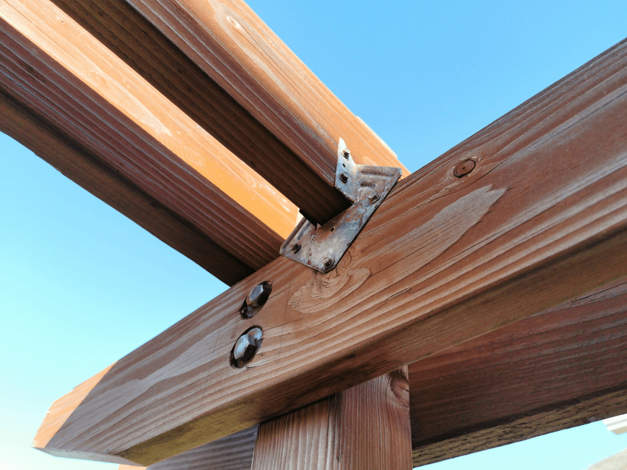 square pergola materials including quality lumber