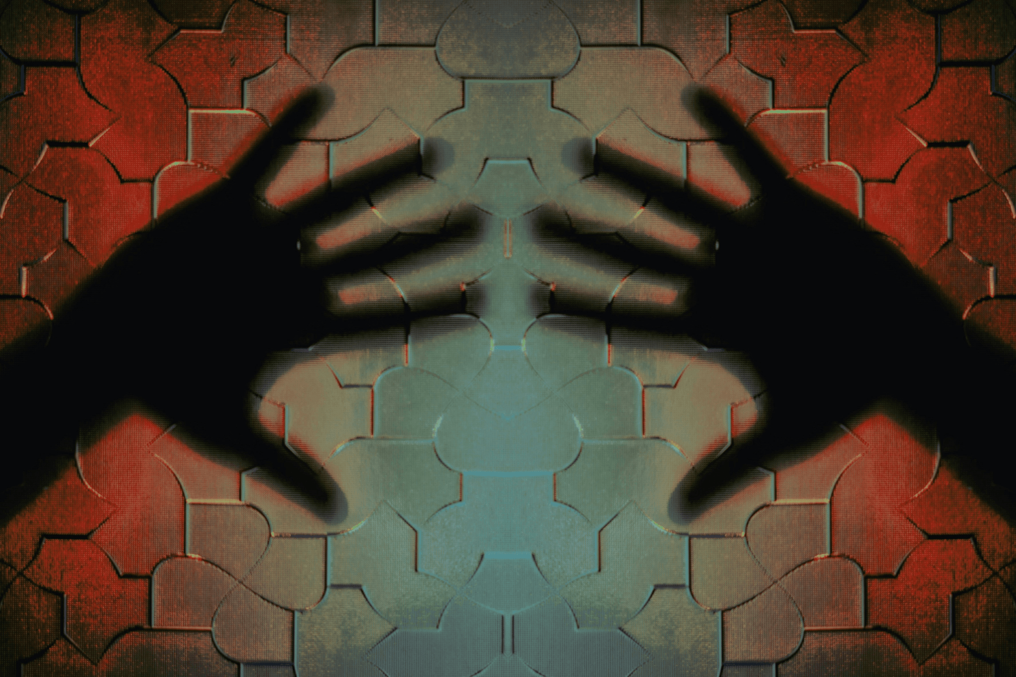 Two hands collaborating on solving a puzzle for strategic sourcing companies