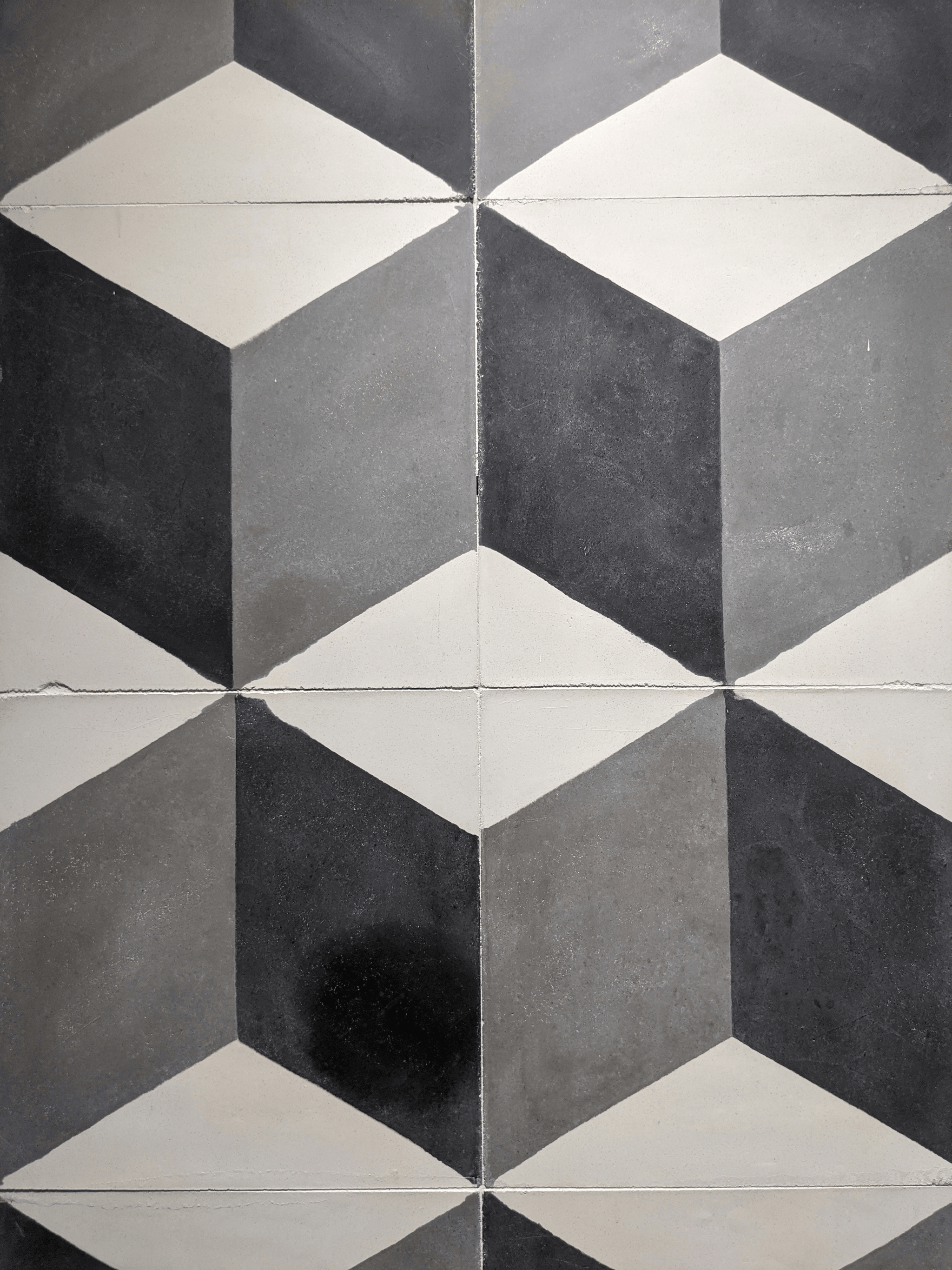 Vintage appeal of different tile materials