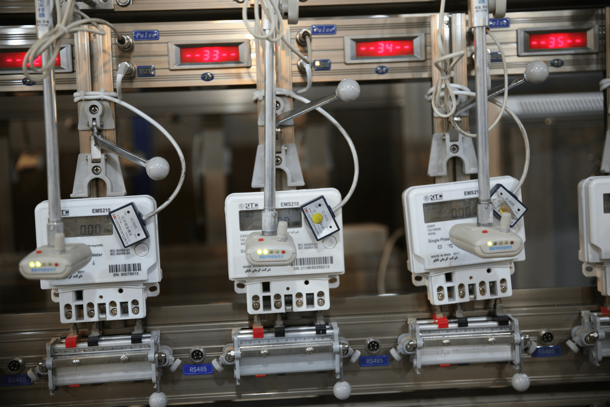 Electromagnetic Flow Meter Inspection with calibration and testing
