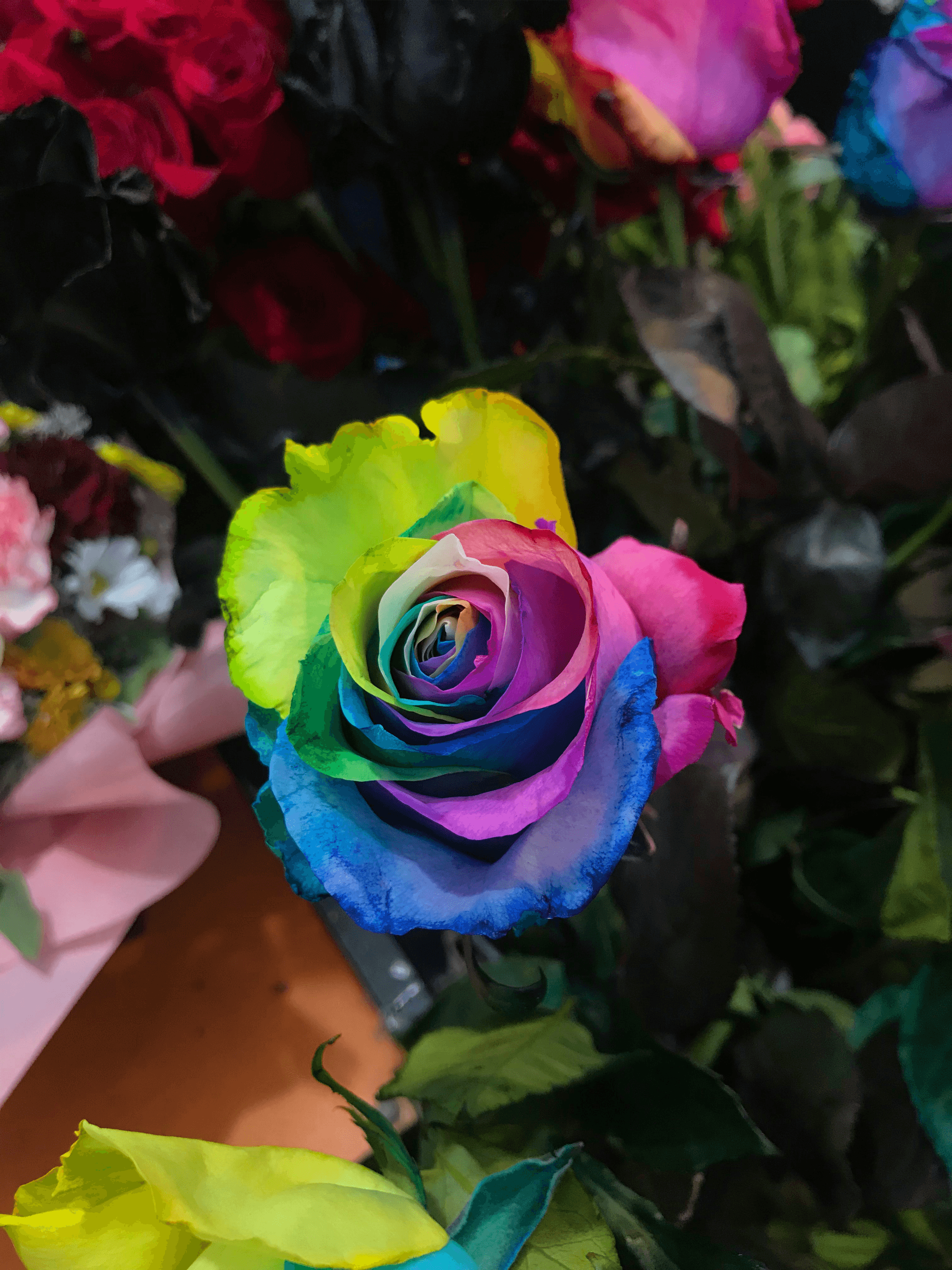 What are fake flowers made of - Foam Flowers