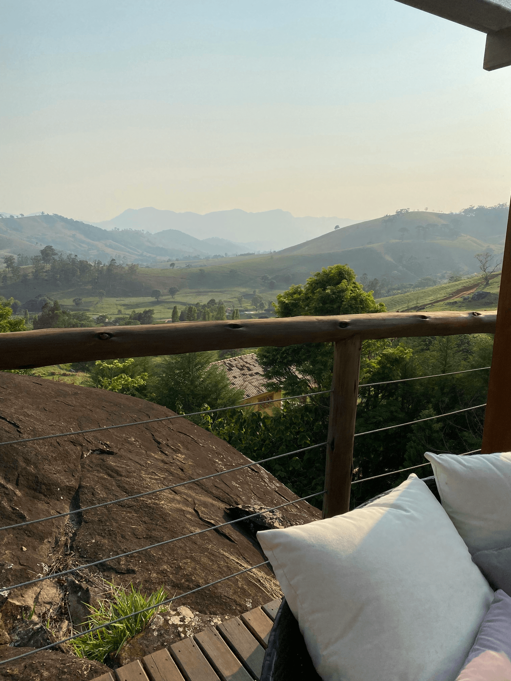 Stunning view from contemporary decks showcasing nature's beauty.