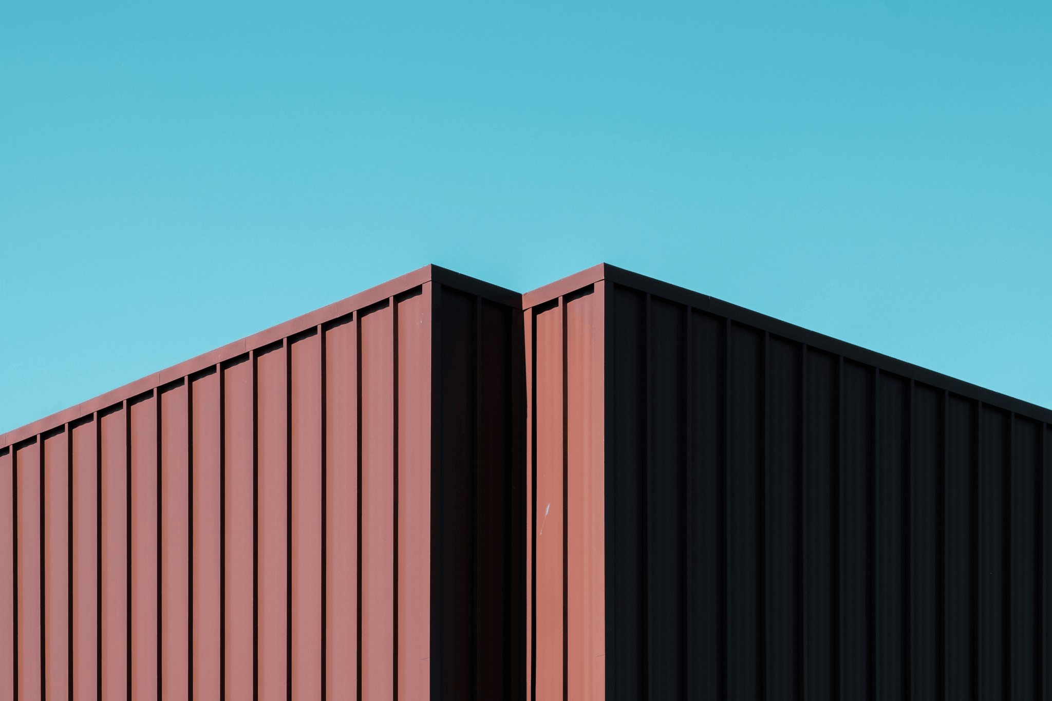 container house construction foundation being laid