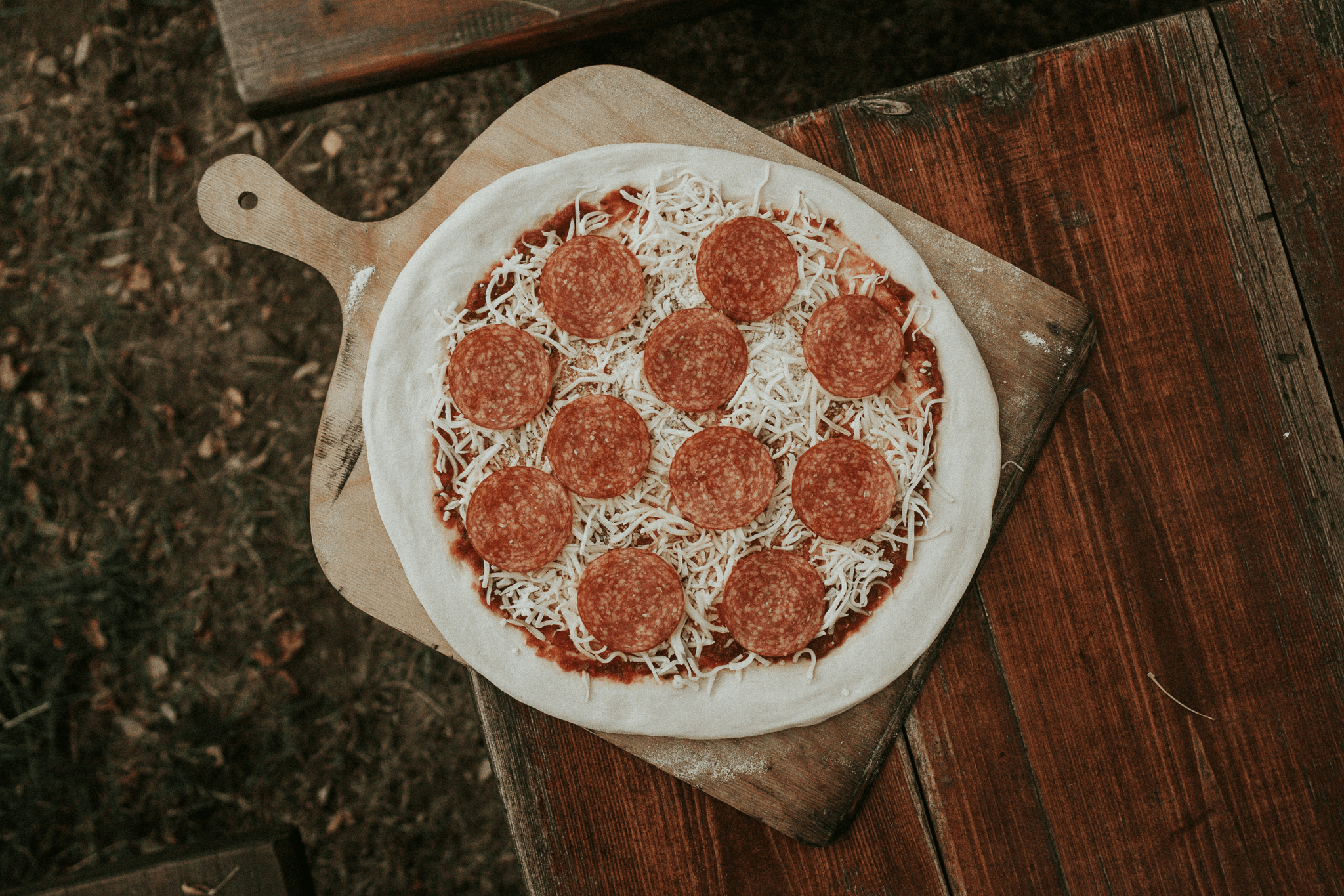 Delicious homemade pepperoni pizza recipe