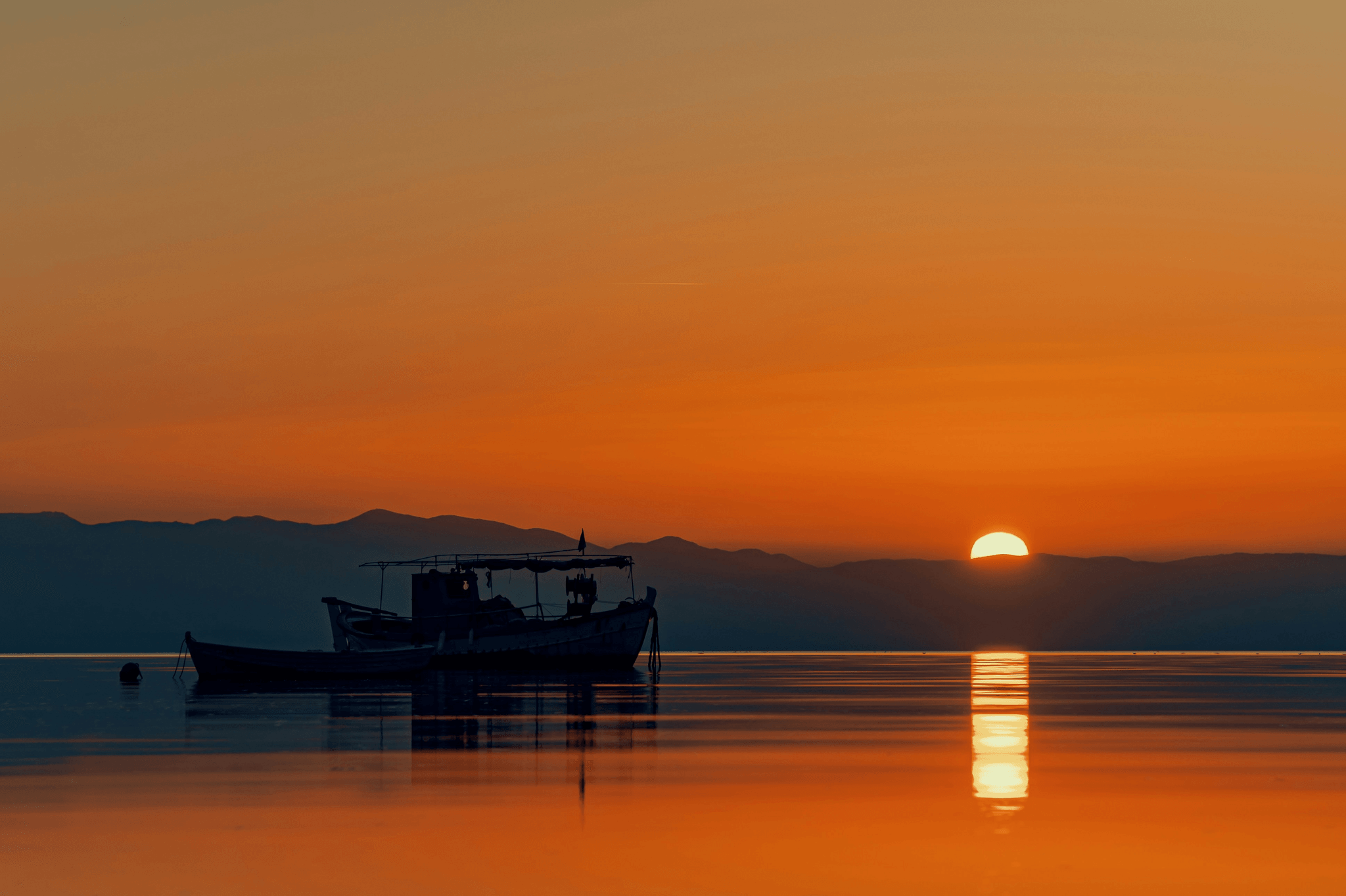 Beautiful aluminium fishing boats ready for adventure
