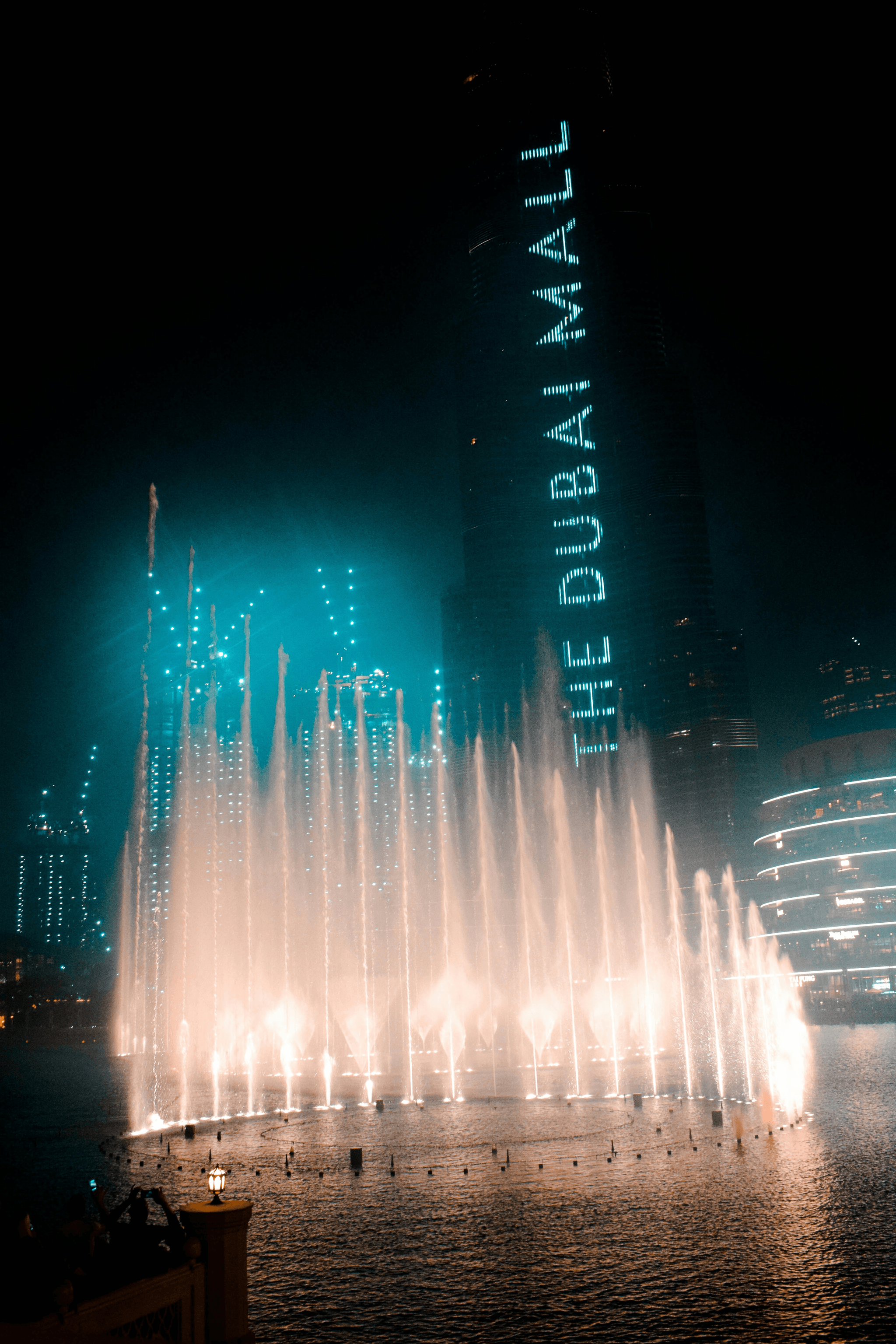 Dubai Mall fountain boardwalk entry ticket with up-close view of the water show