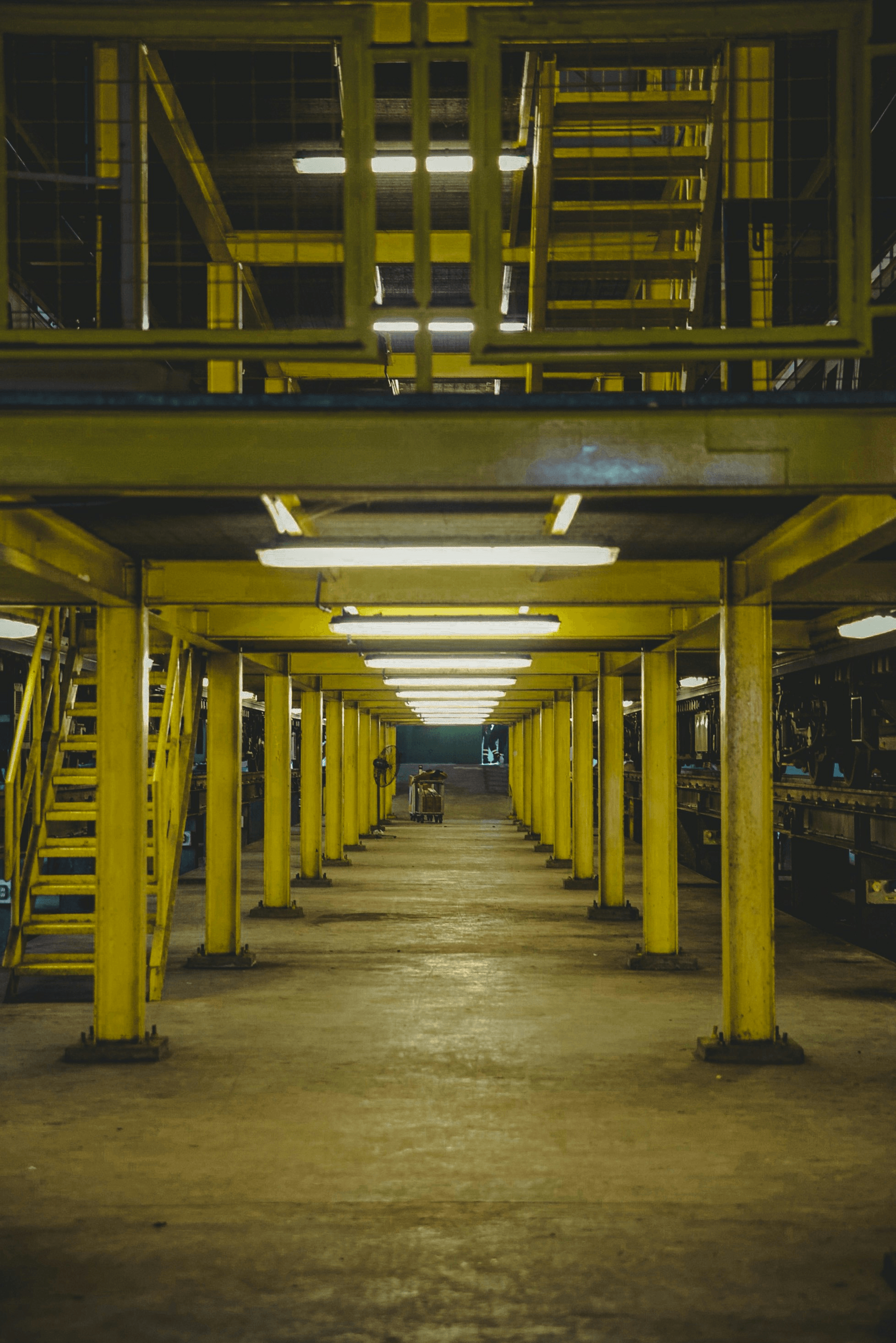 organized factory storage area ready for inspection